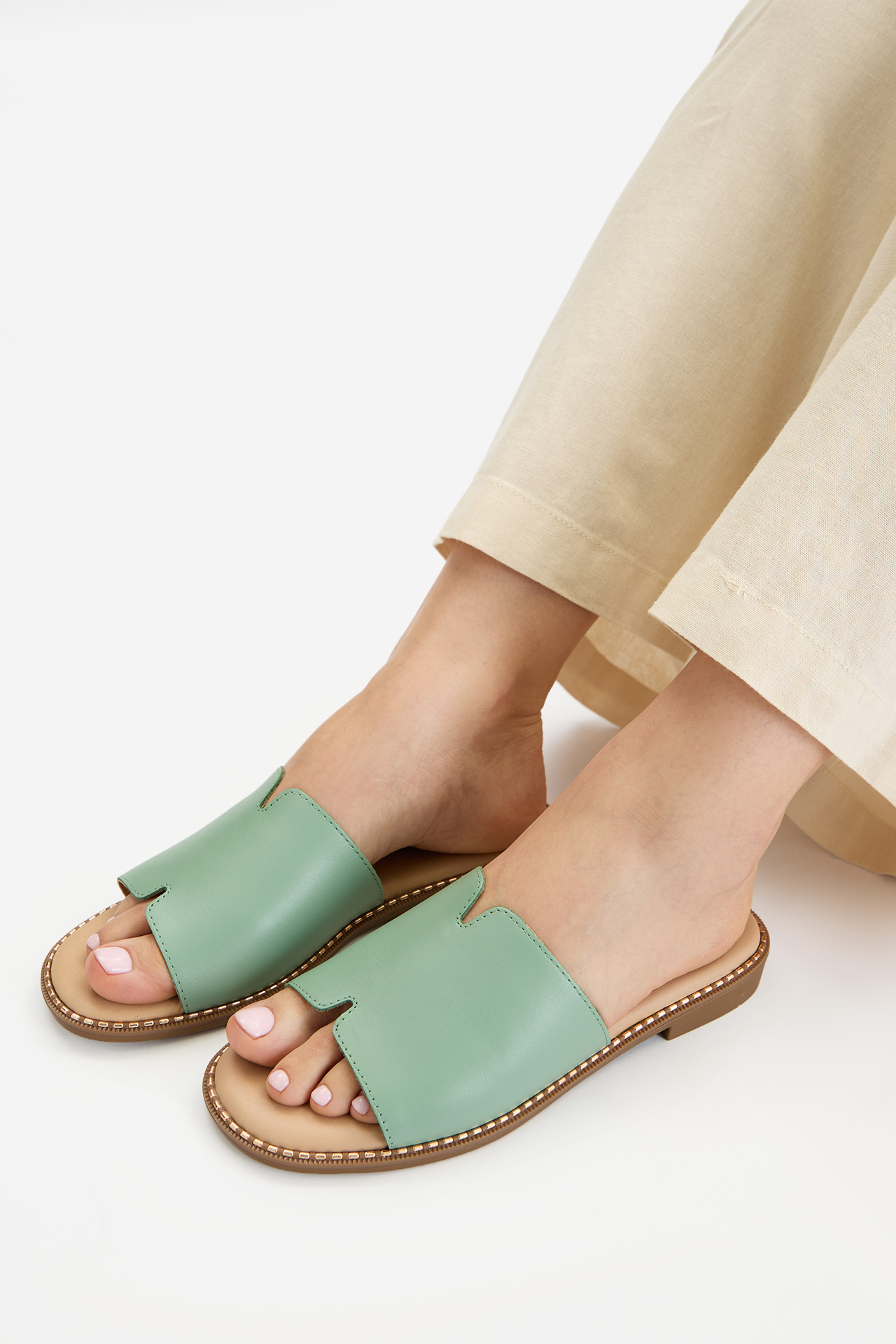 Nazouváky Jasně zelená