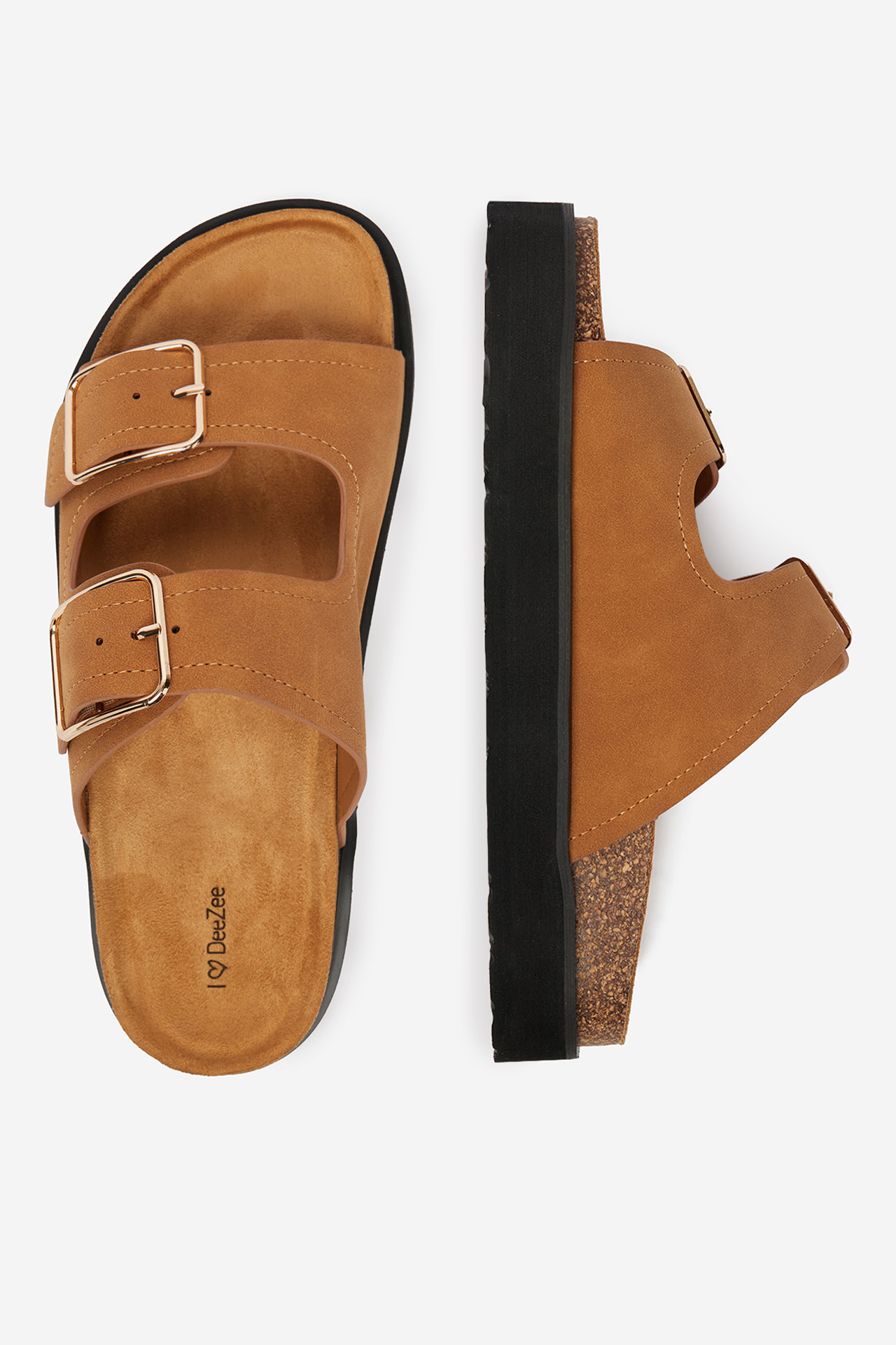 Šľapky Svetlo hnedá