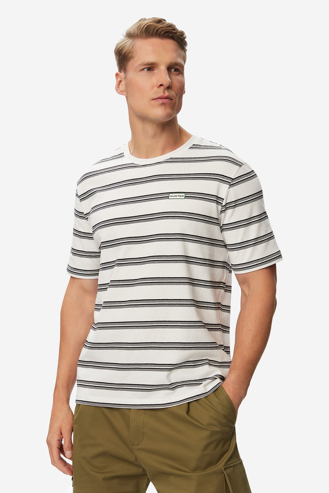 Long sleeve HUNTER W126-HRMTS-1003-01X Biały