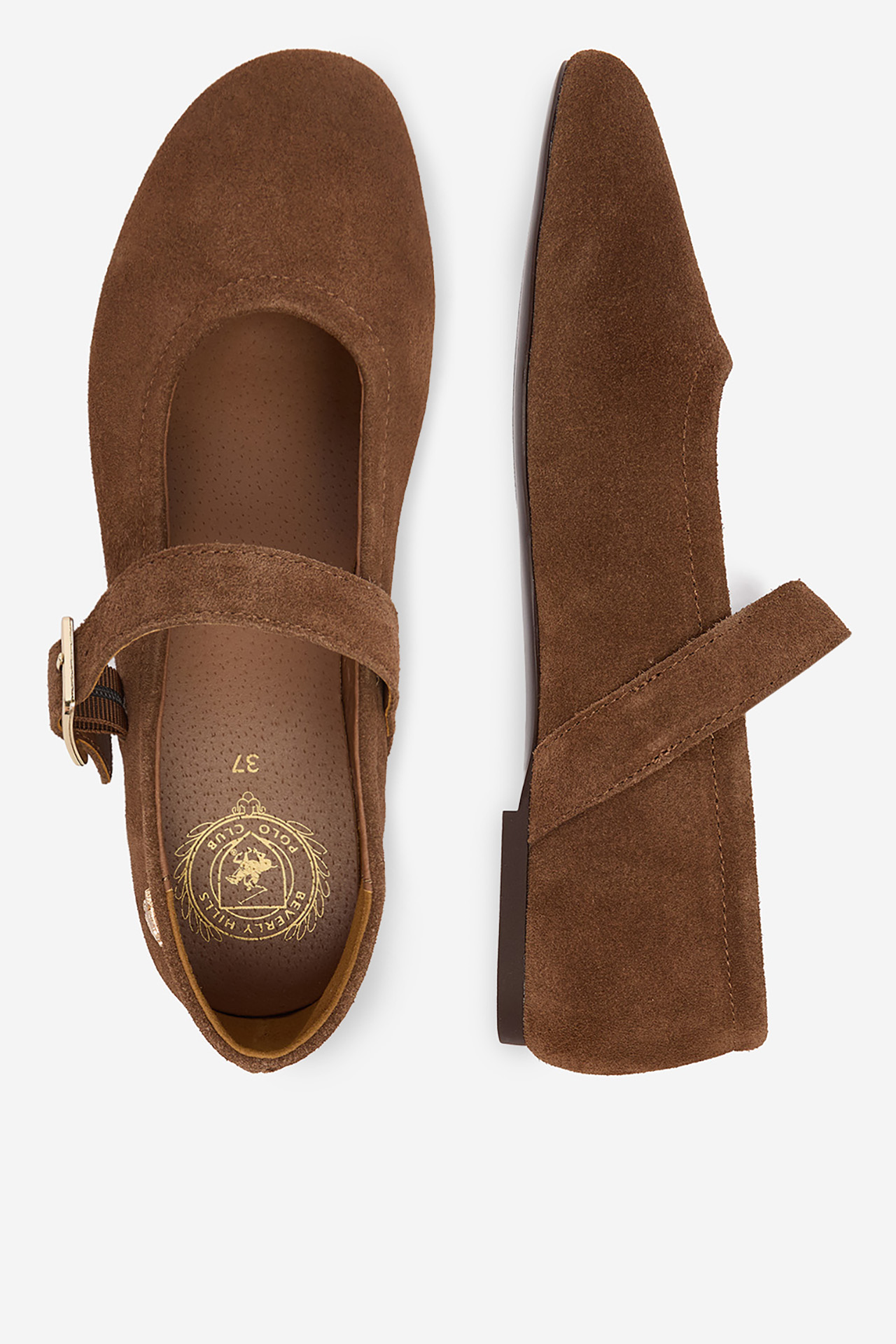 Baleríny Tmavě hnědá