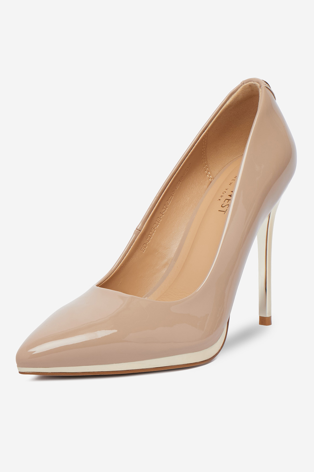 Čevlji z visoko peto Bež