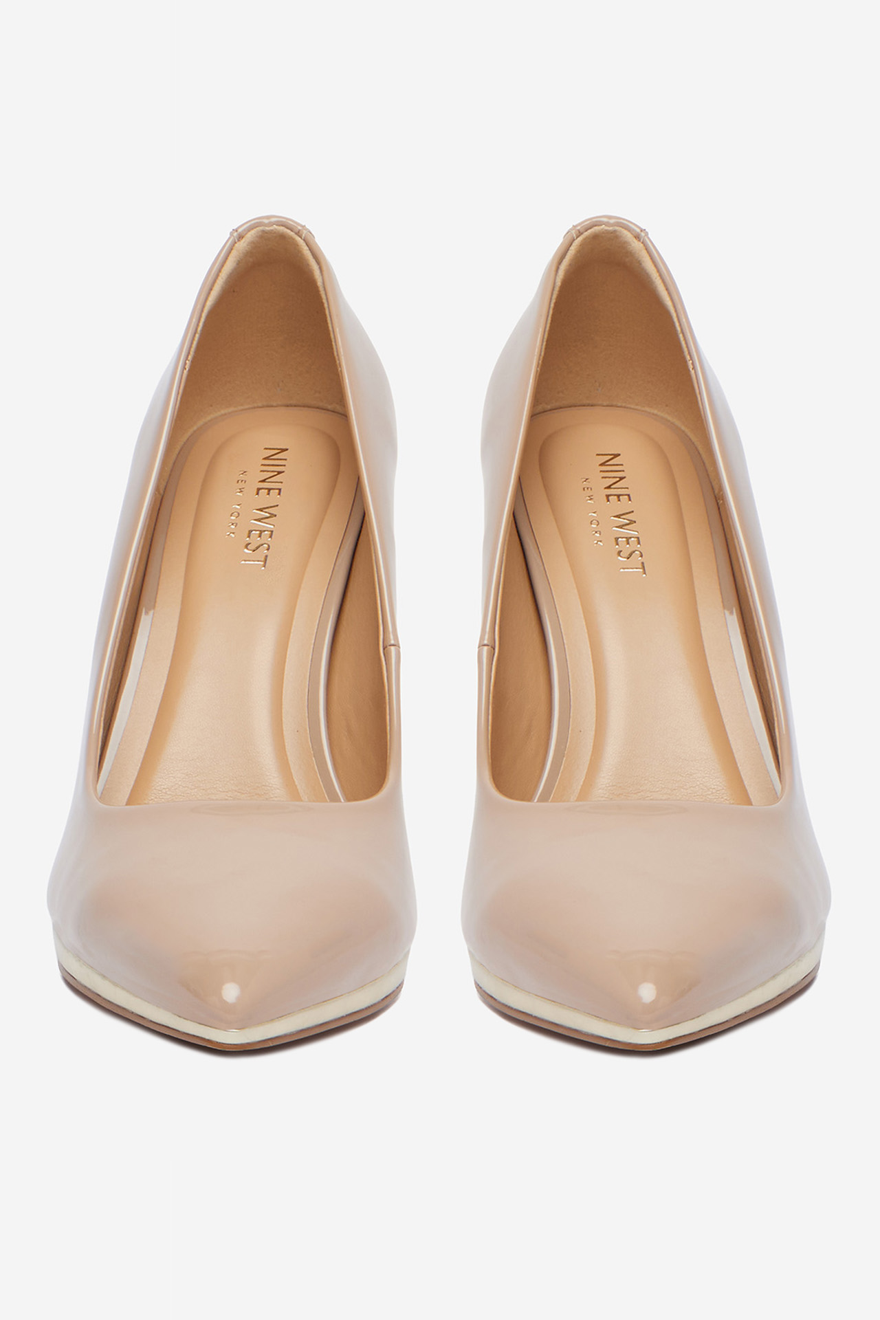 Čevlji z visoko peto Bež