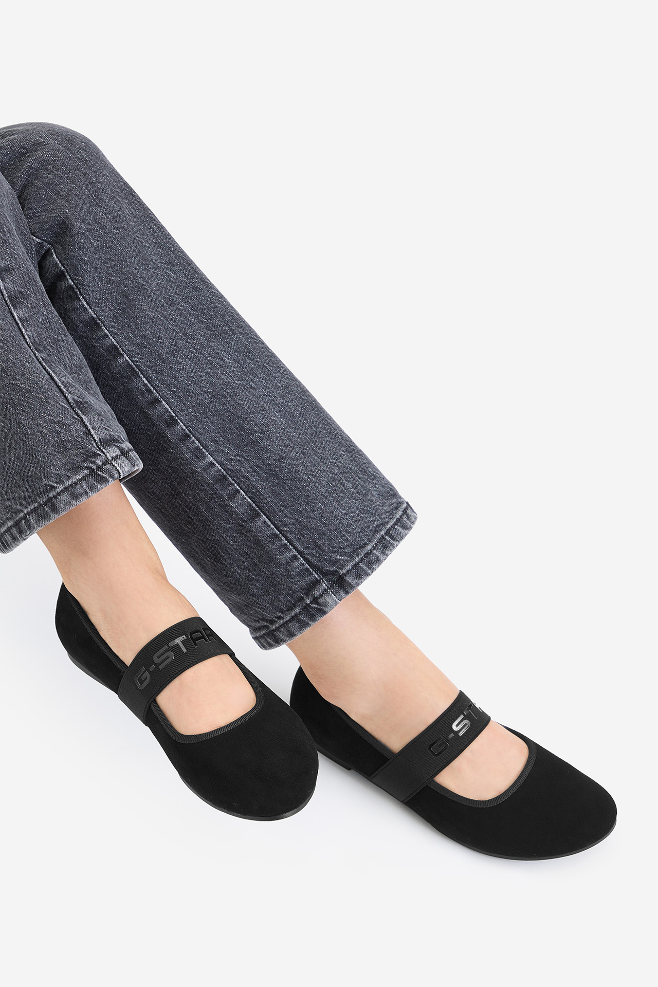 Балеринки Черен