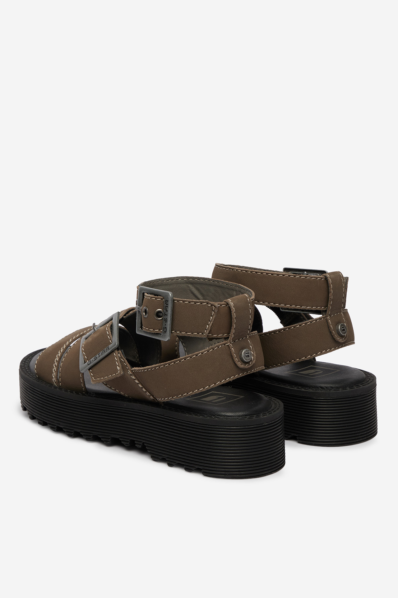 Szandál Sötétzöld