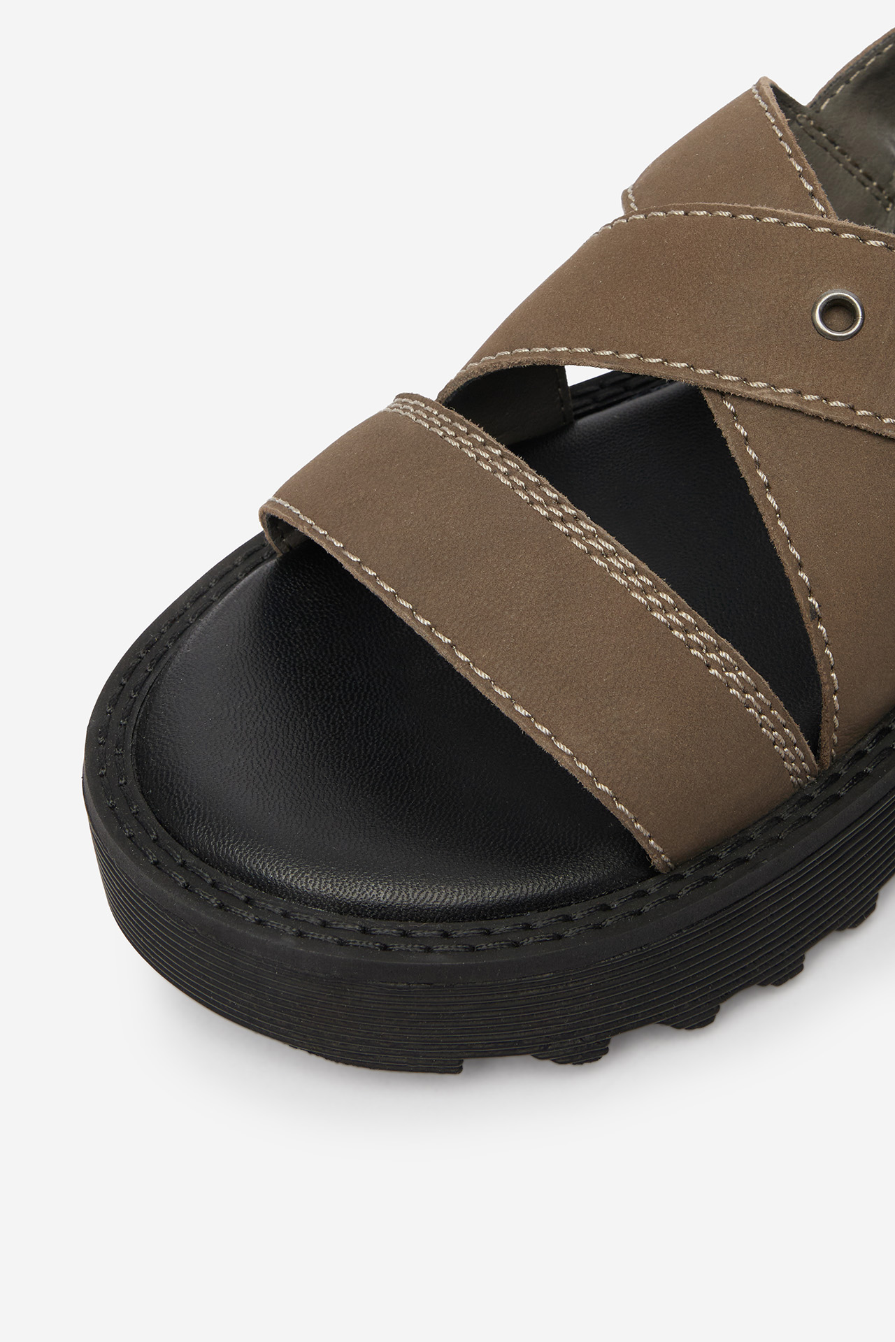 Szandál Sötétzöld