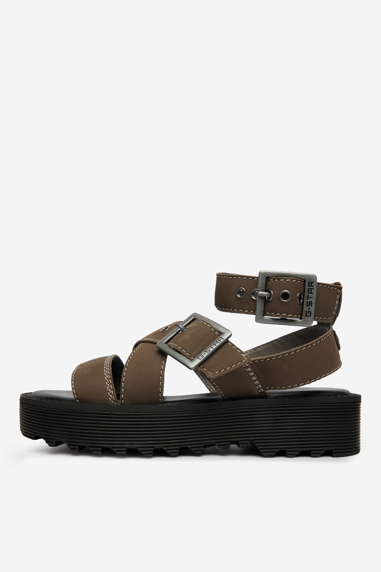 Szandál Sötétzöld