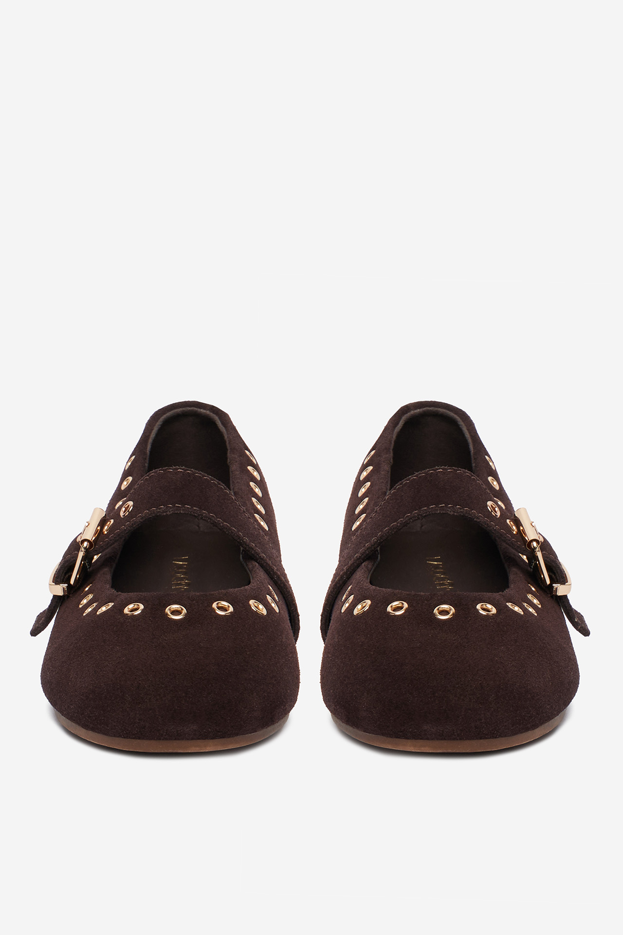 Baleríny Tmavě hnědá