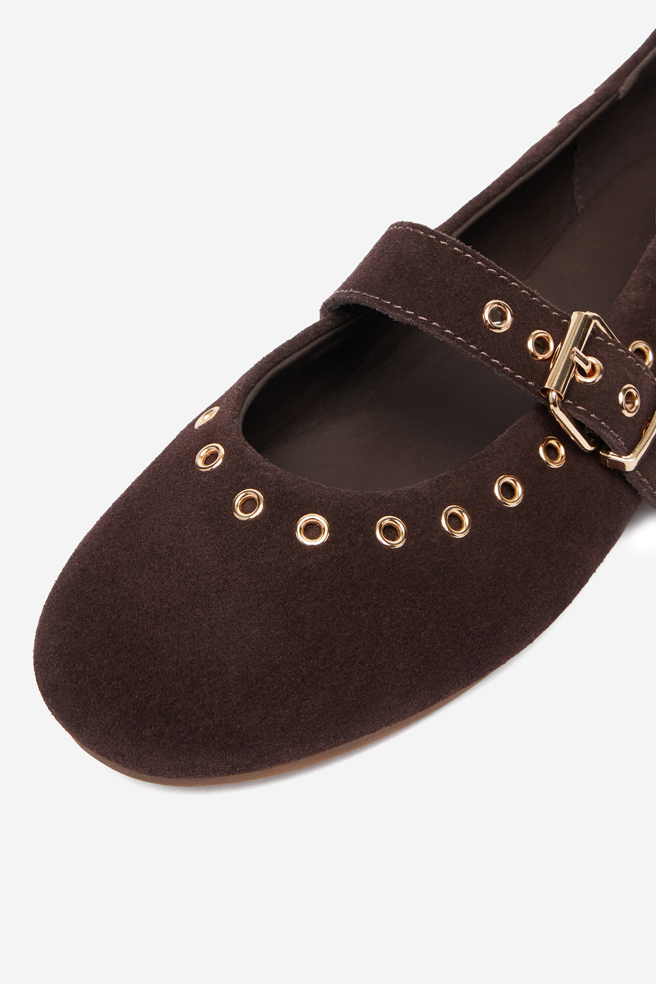 Baleríny Tmavě hnědá