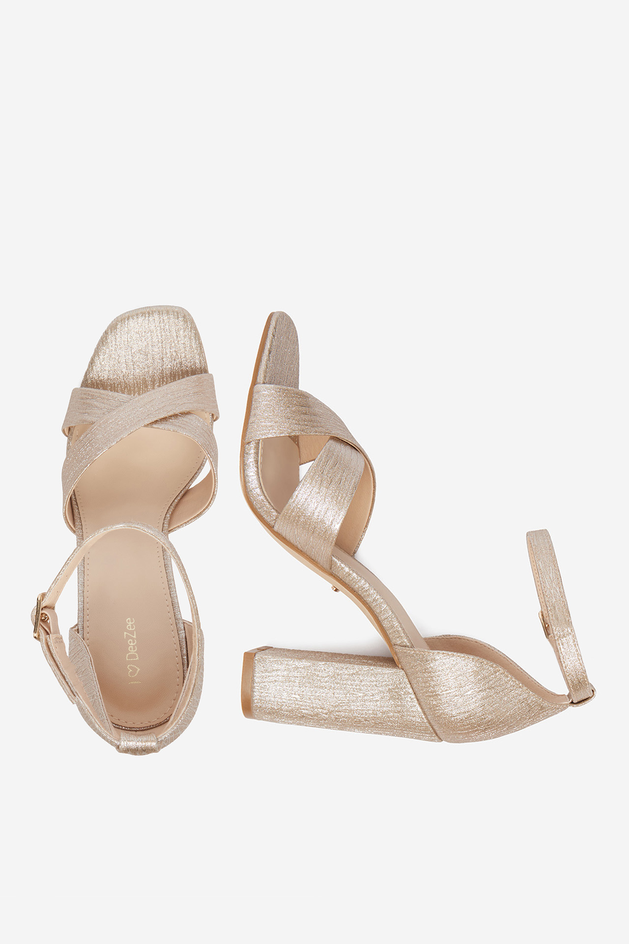 Sandály Zlatá