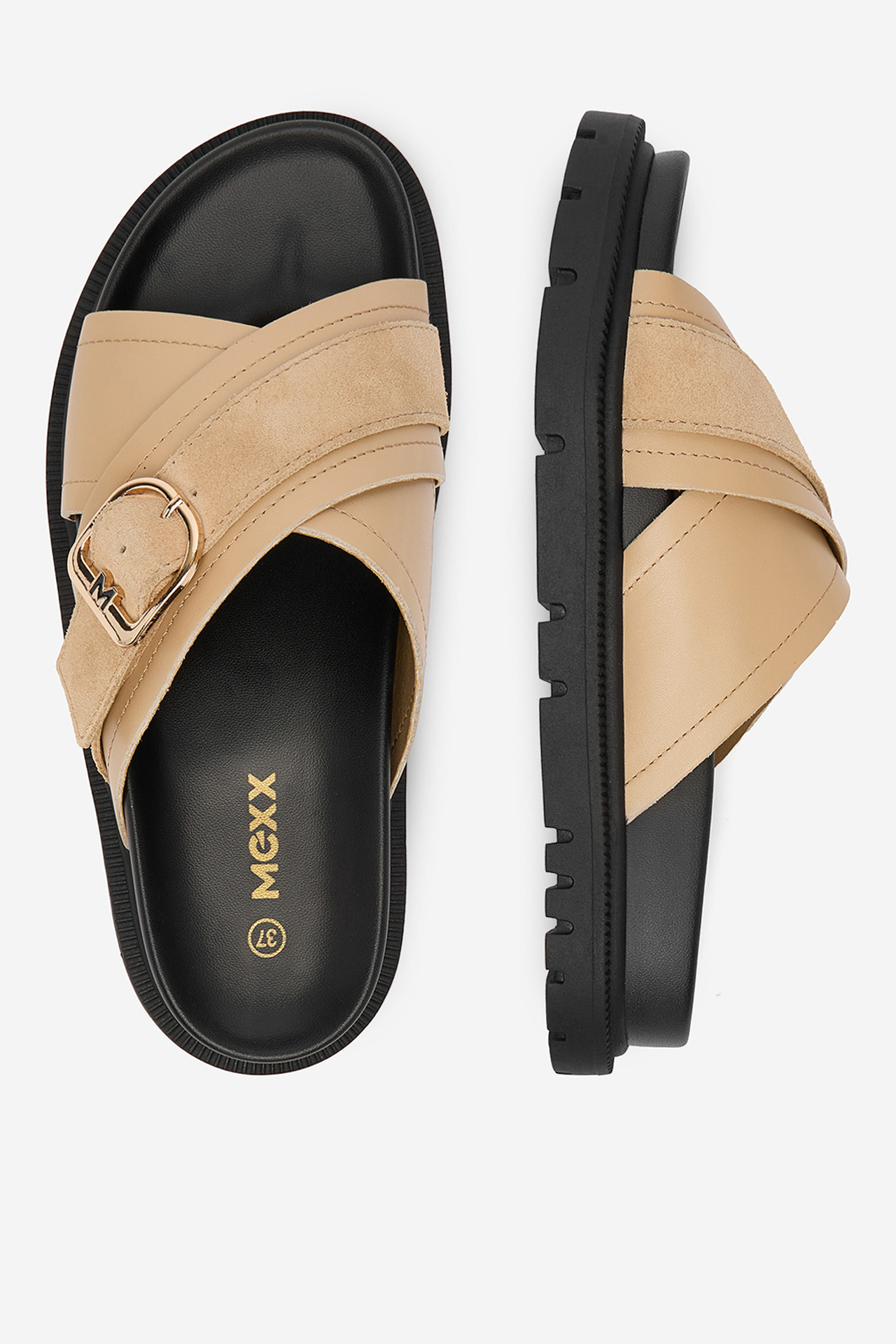 Nazouváky Tmavě béžová