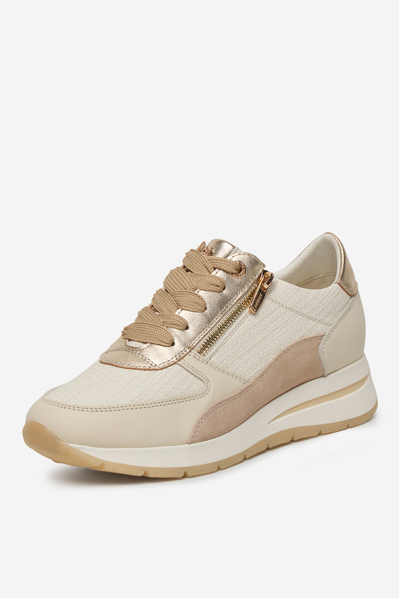 Sneakersy Krémová