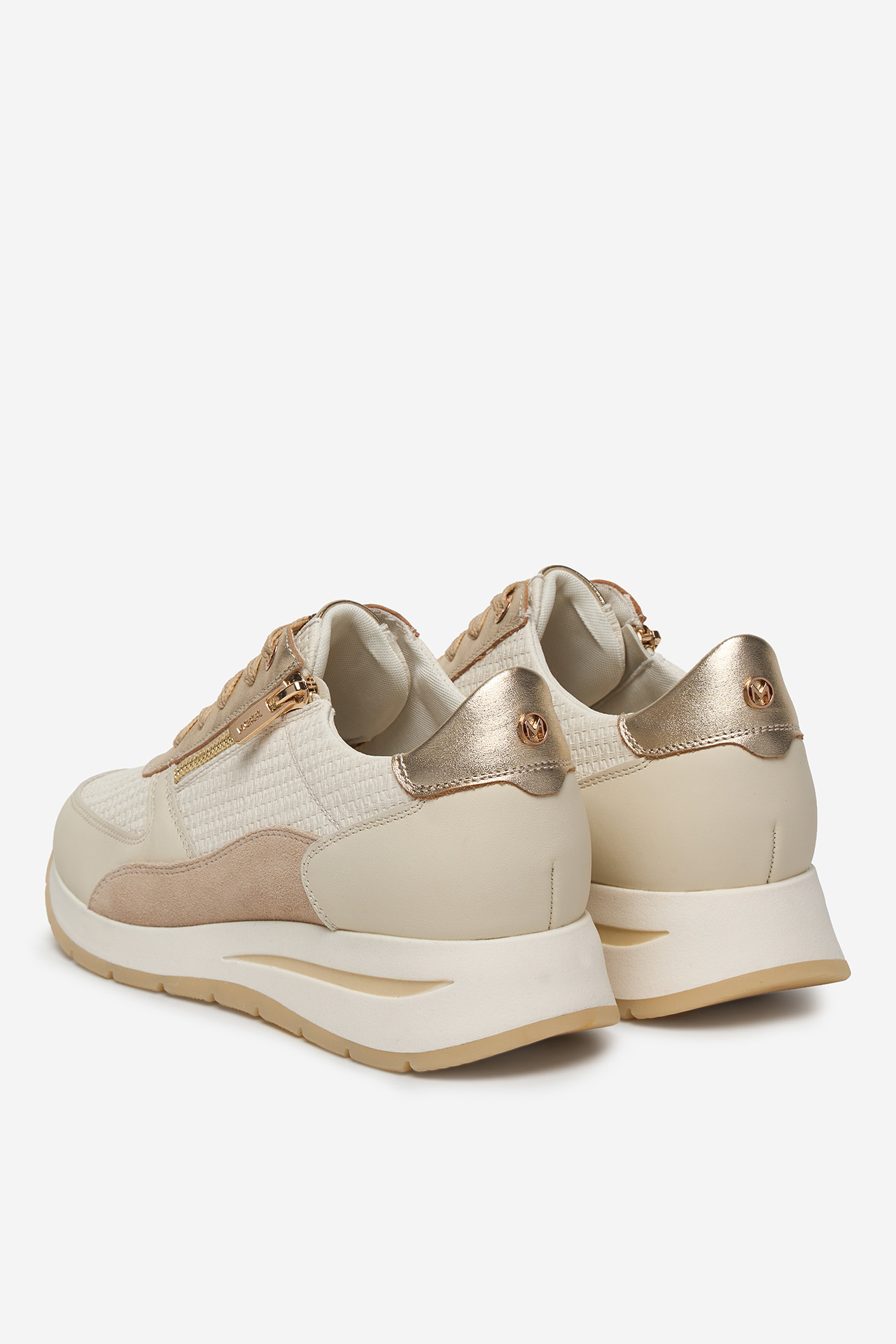 Sneakersy Krémová
