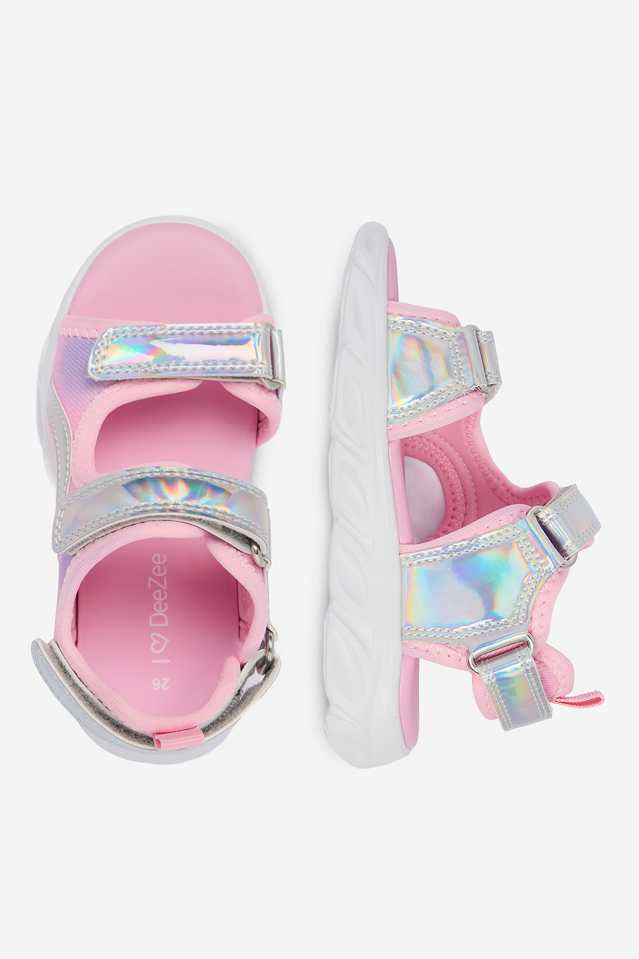 Sandály Světle růžová