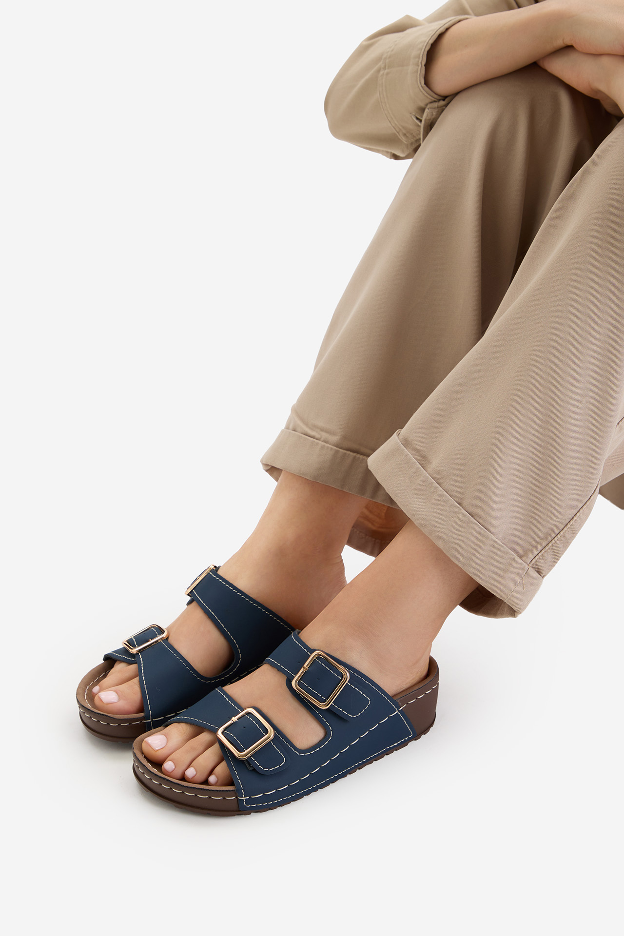 Nazouváky Tmavomodrá