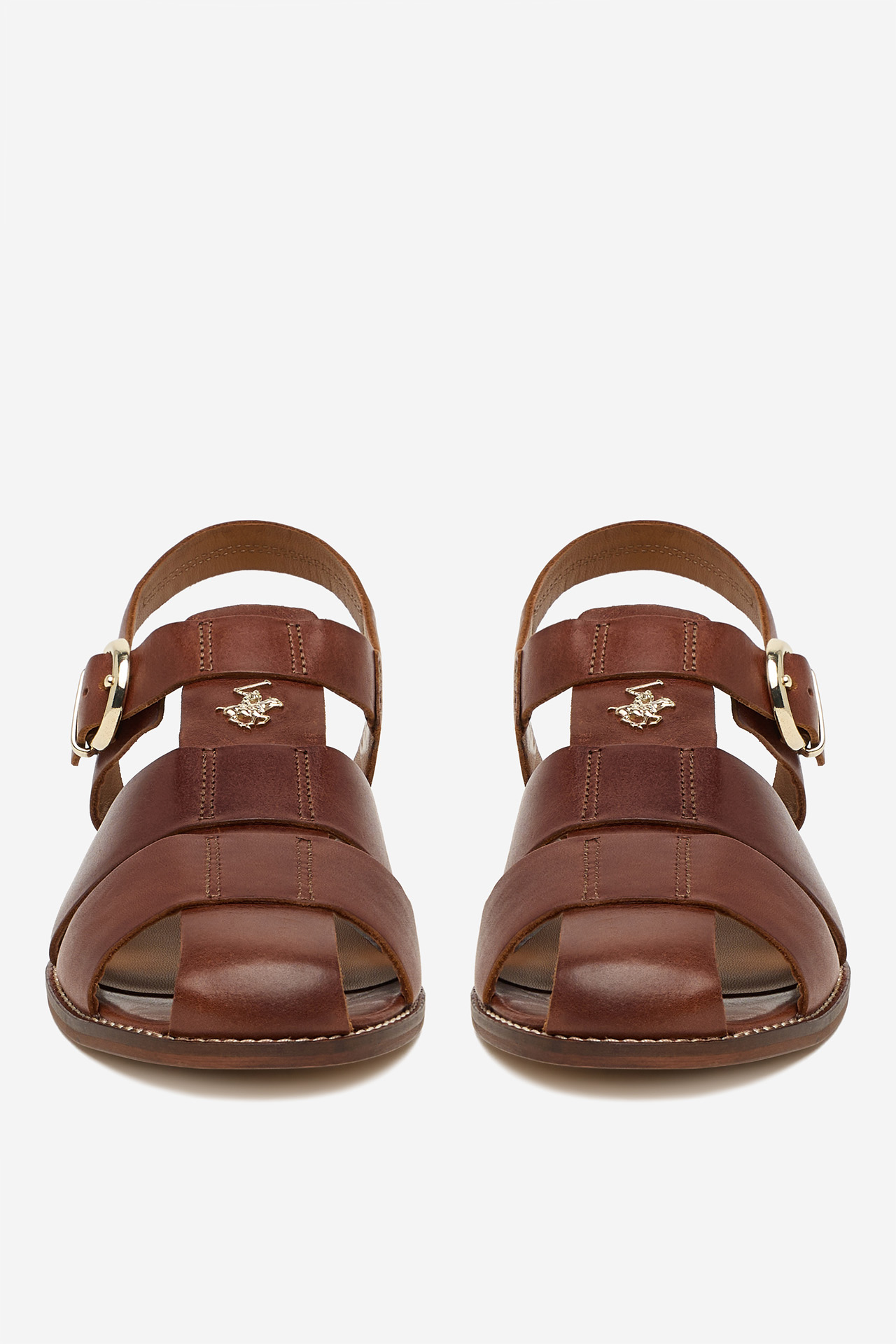 Sandály Hnědá