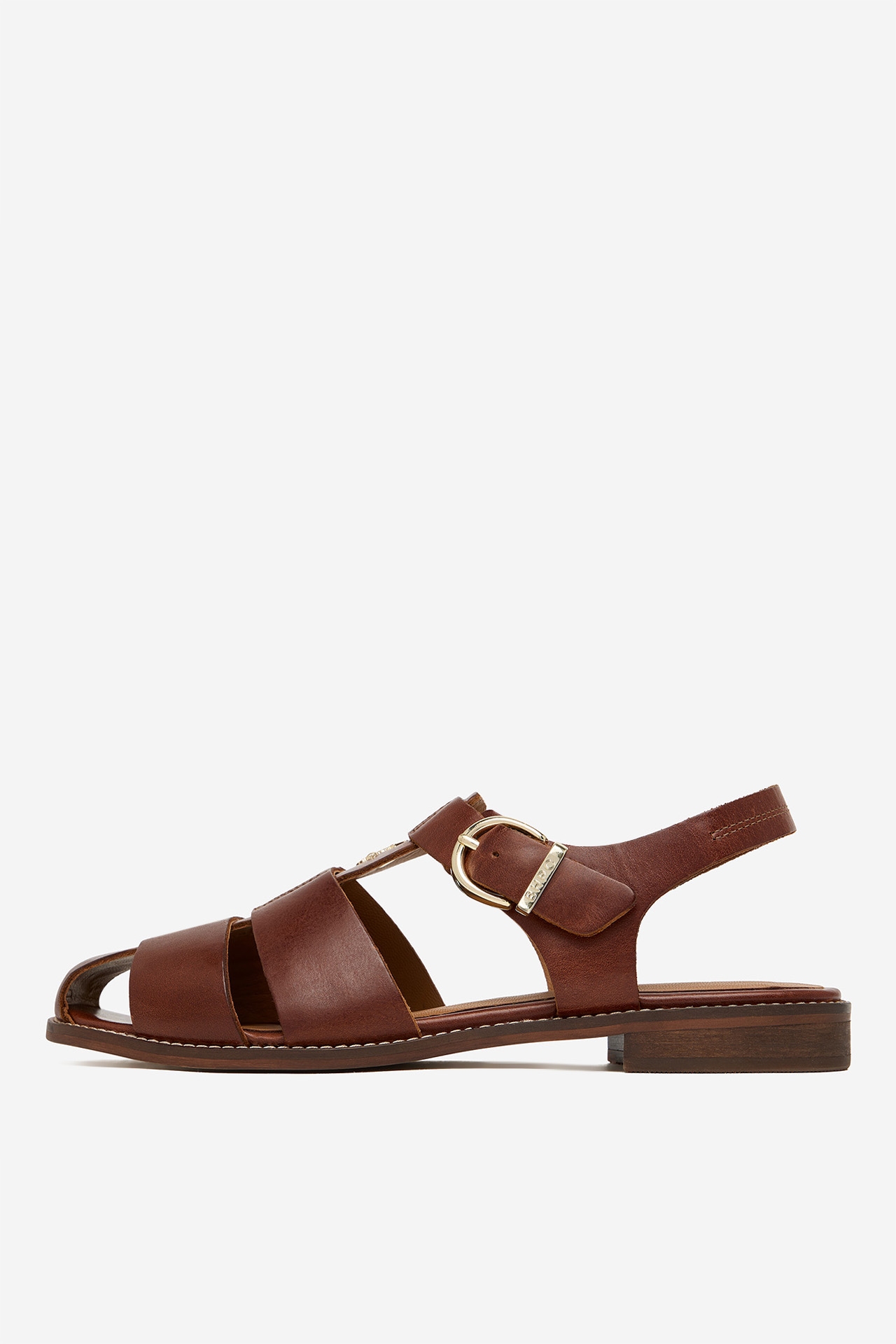 Sandály Hnědá