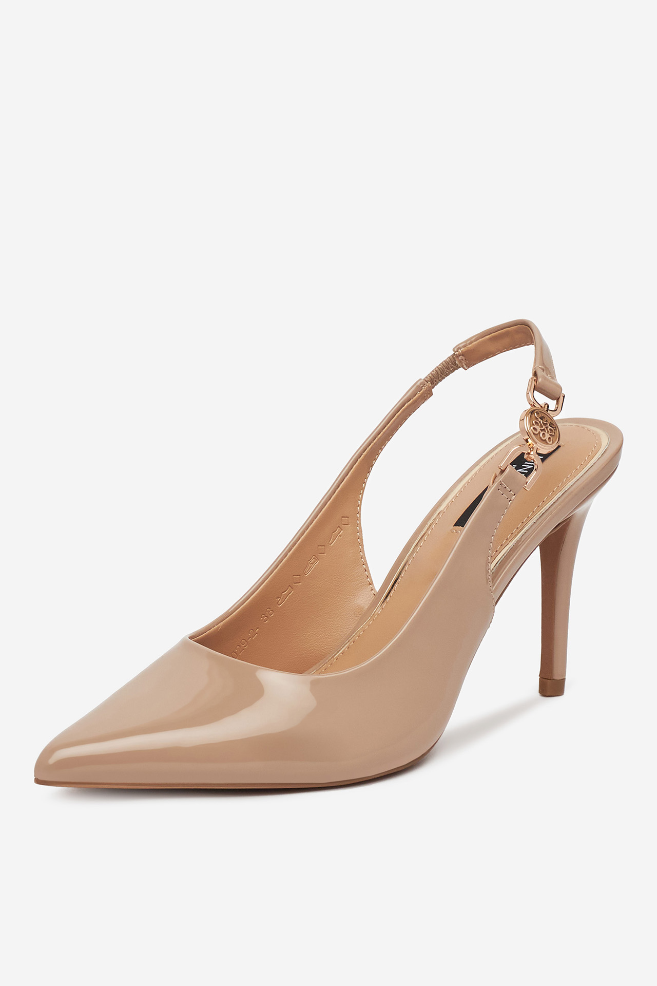 Lodičky na podpatku Béžová