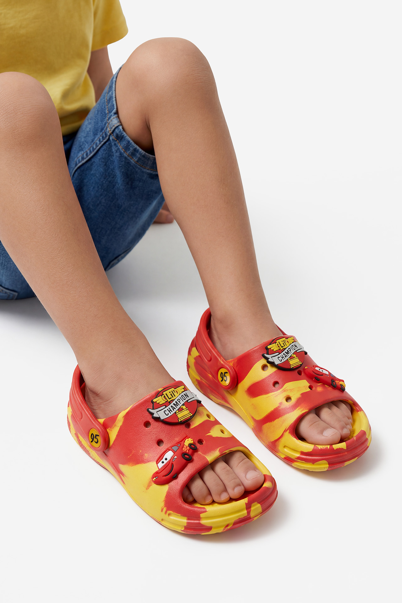 Pantofle k vodě Červená