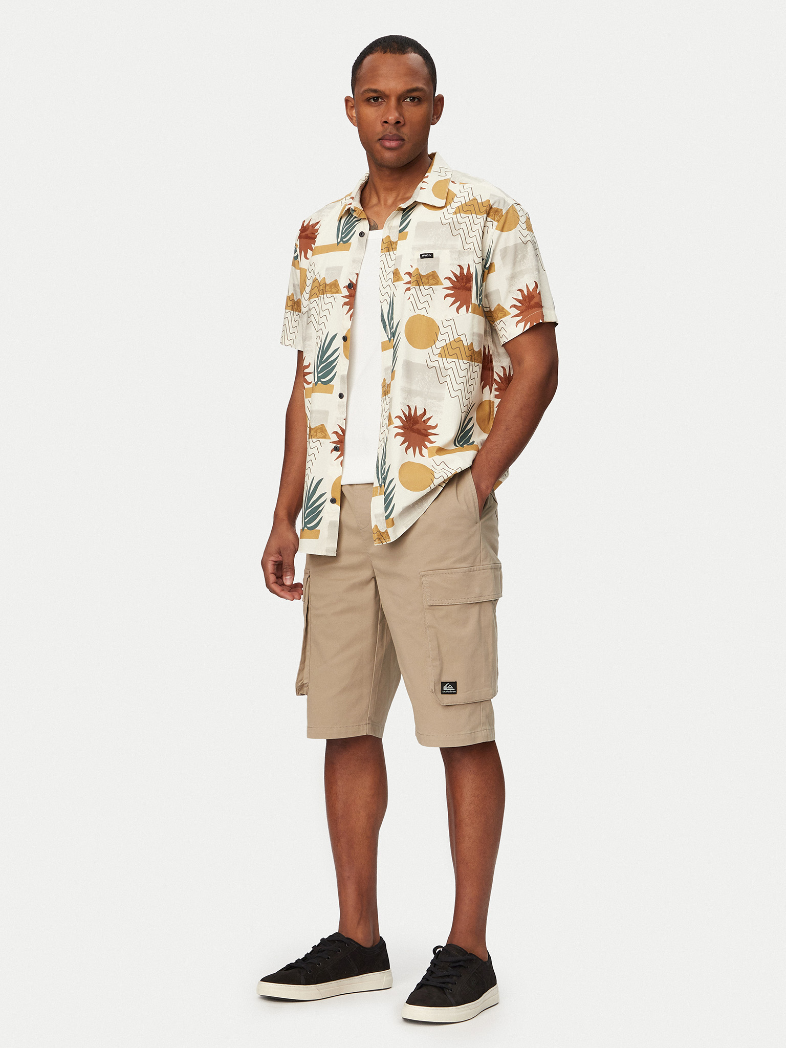 QUIKSILVER W126-QSMSH-1010-33X Zielony