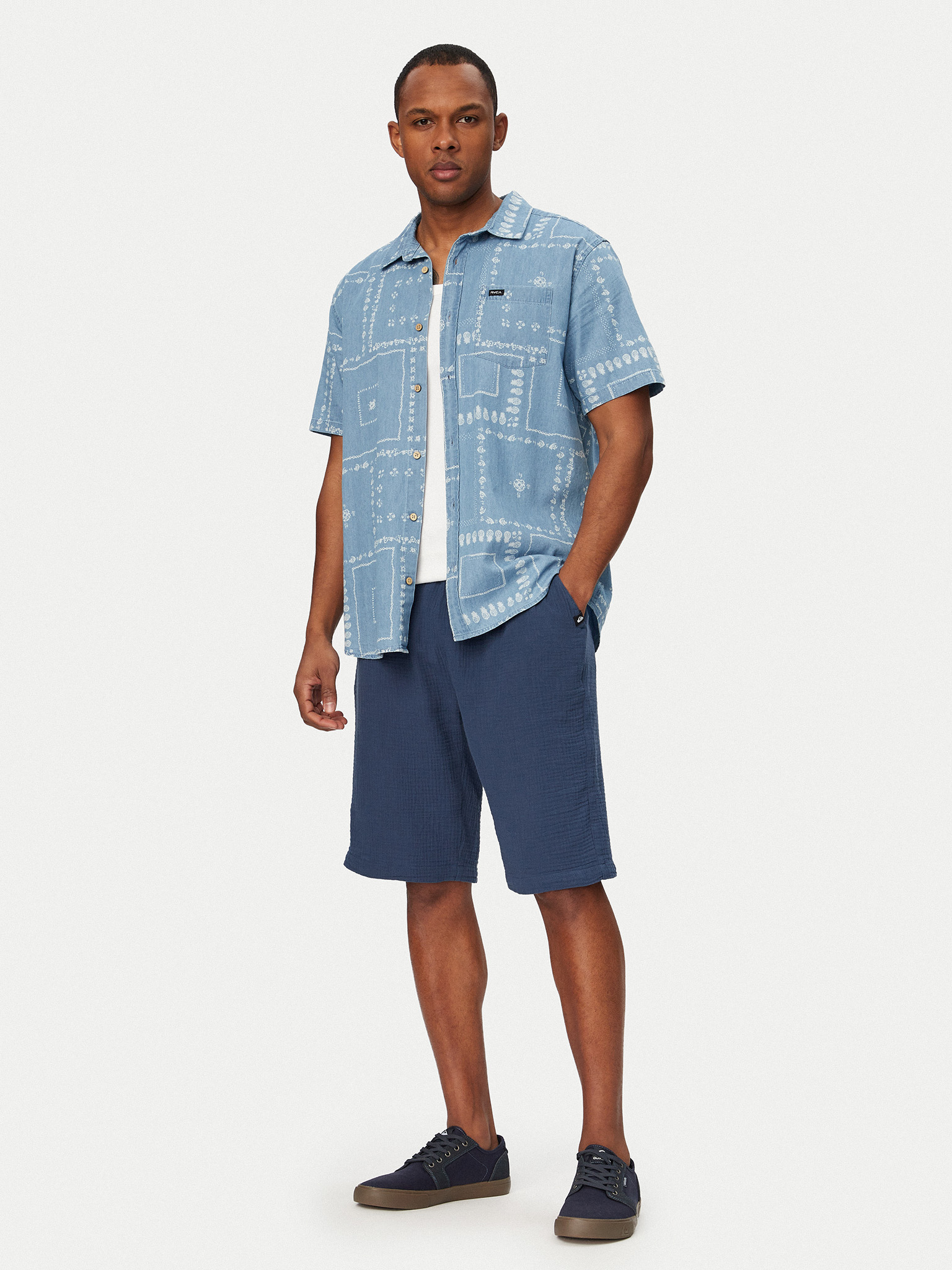 QUIKSILVER W126-QSMSH-1008-19X Granatowy