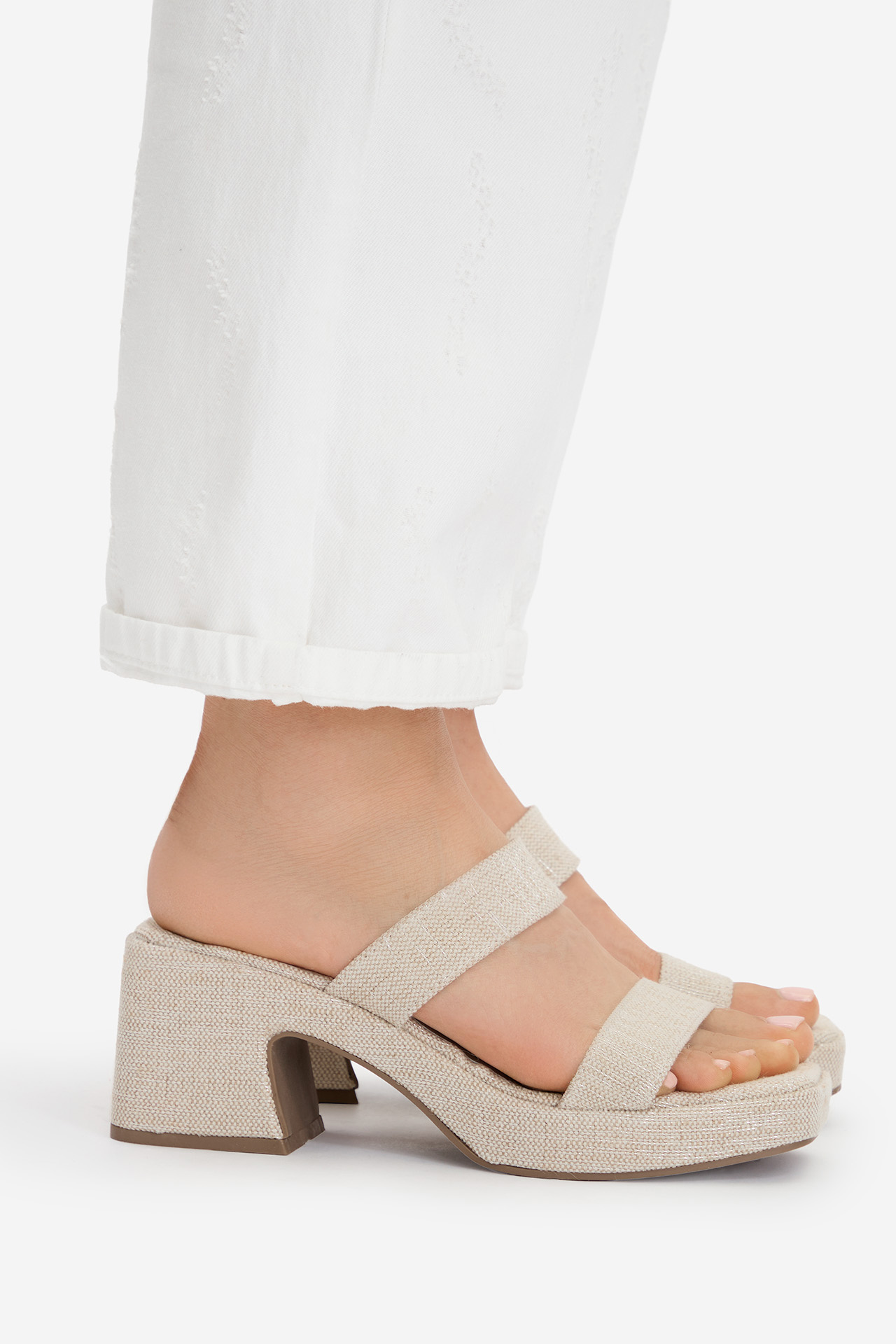 Nazouváky Světle béžová