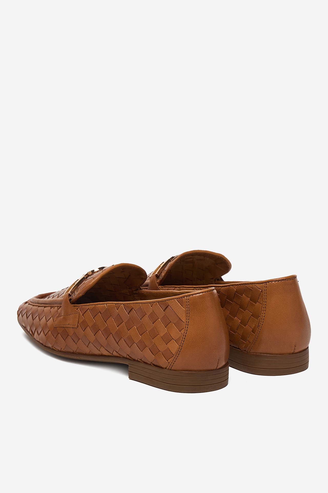 Loafersy Hnědá