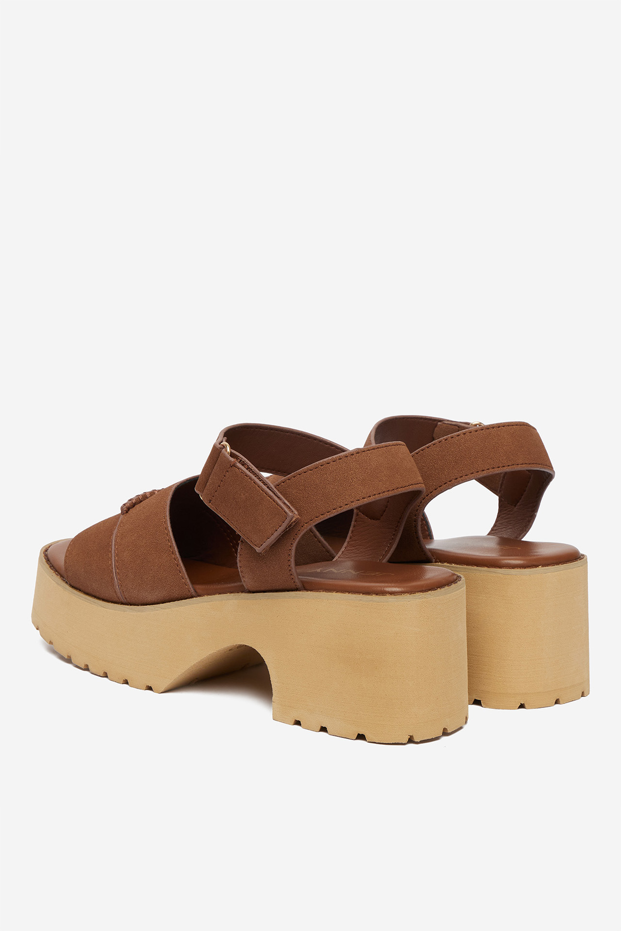 Sandály Hnědá