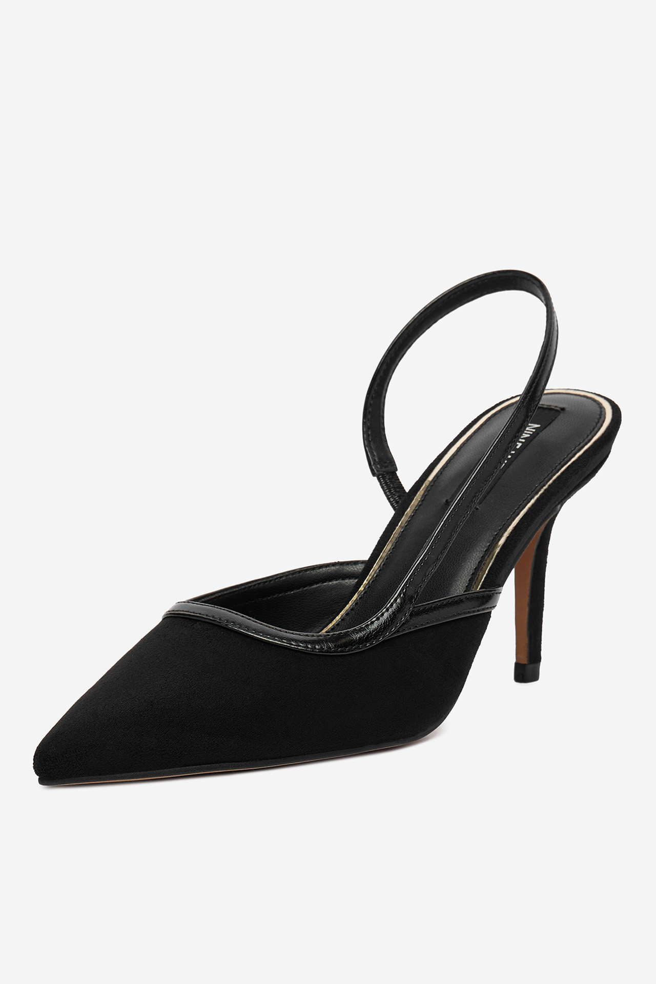 Lodičky na podpatku Černá