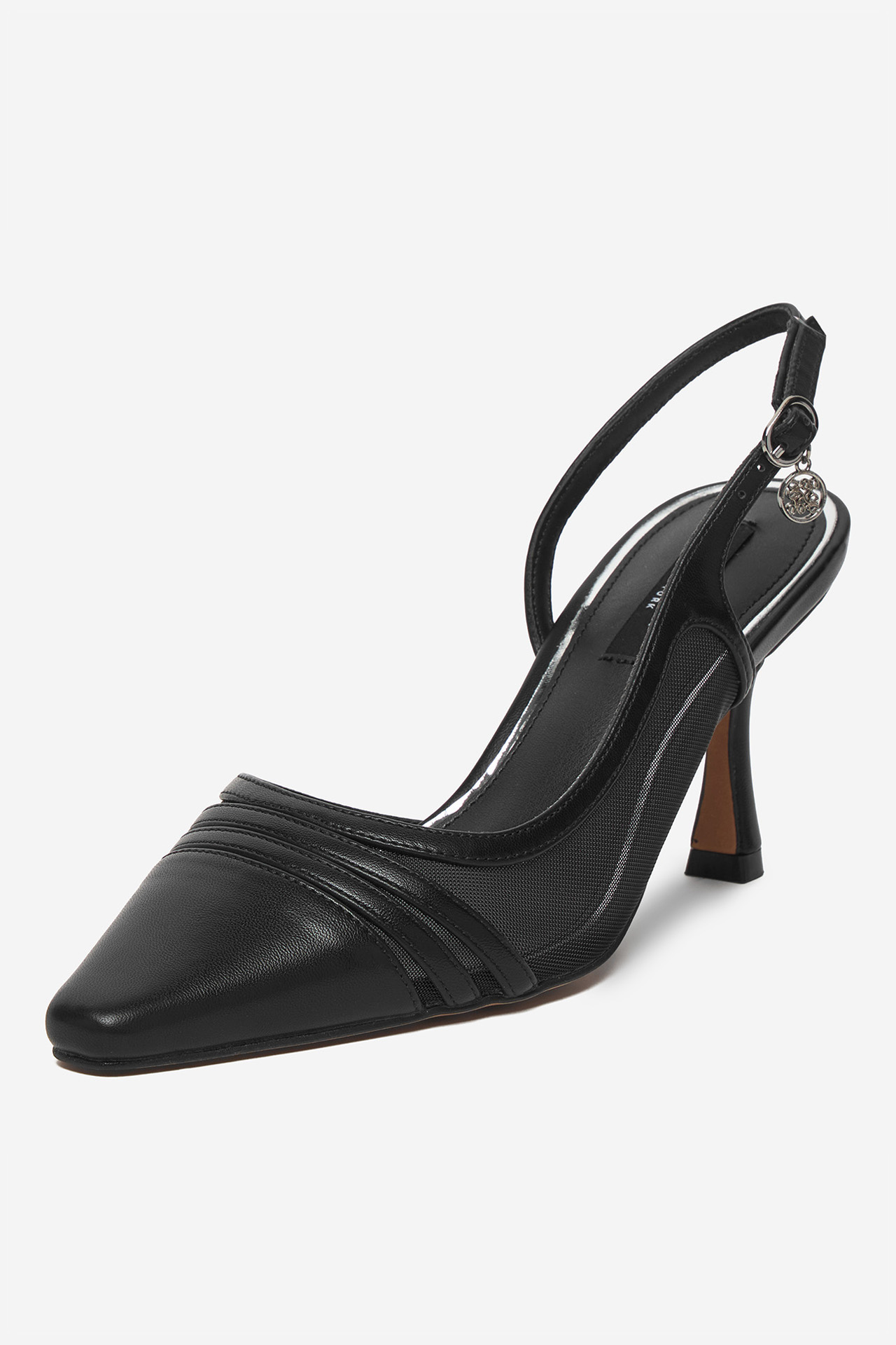 Čevlji z visoko peto Črna