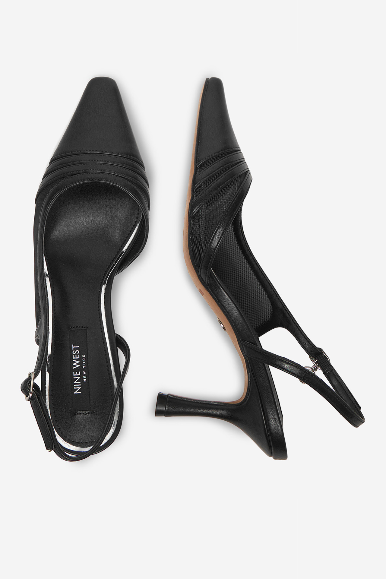 Čevlji z visoko peto Črna