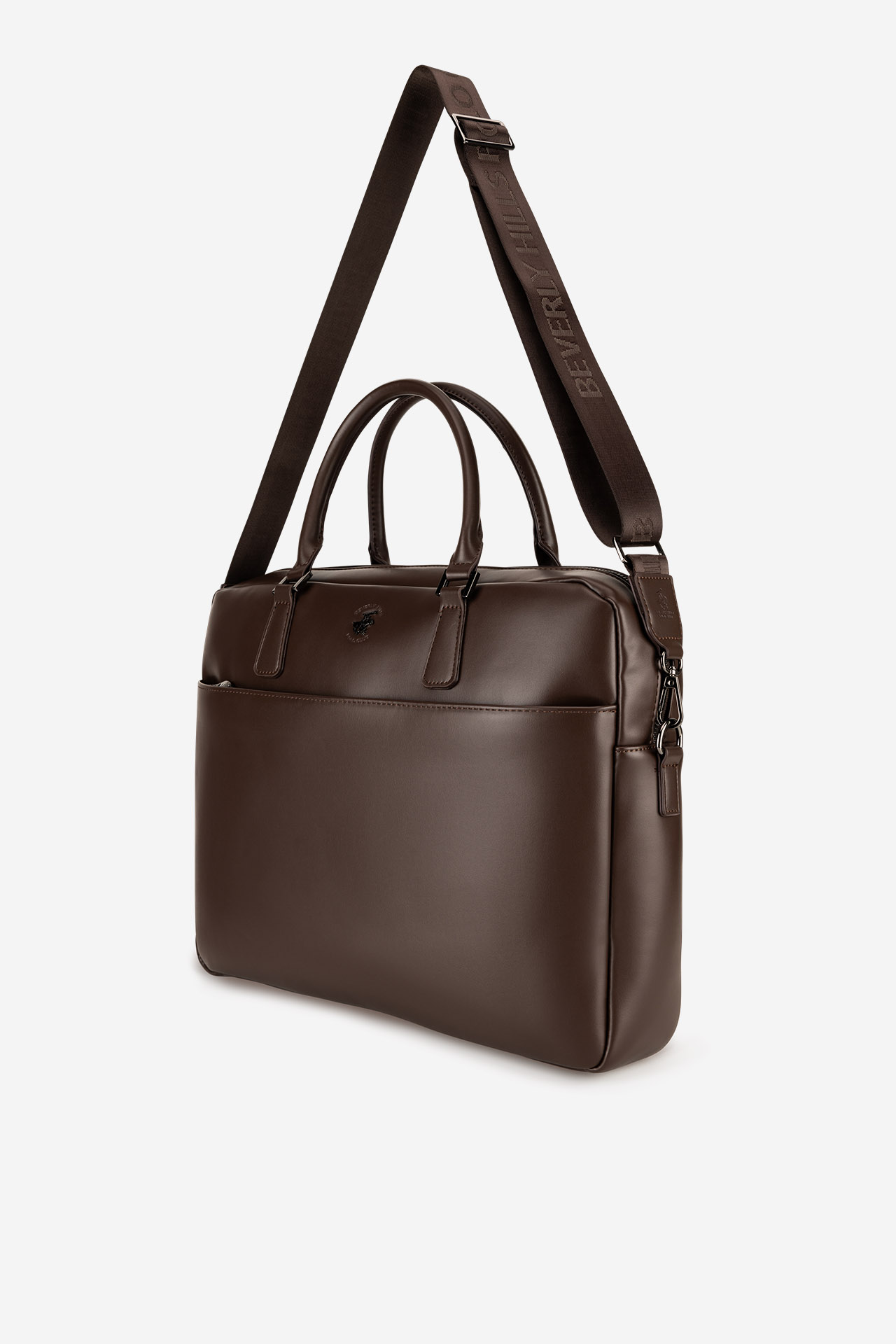 Brašna na notebook Tmavě hnědá