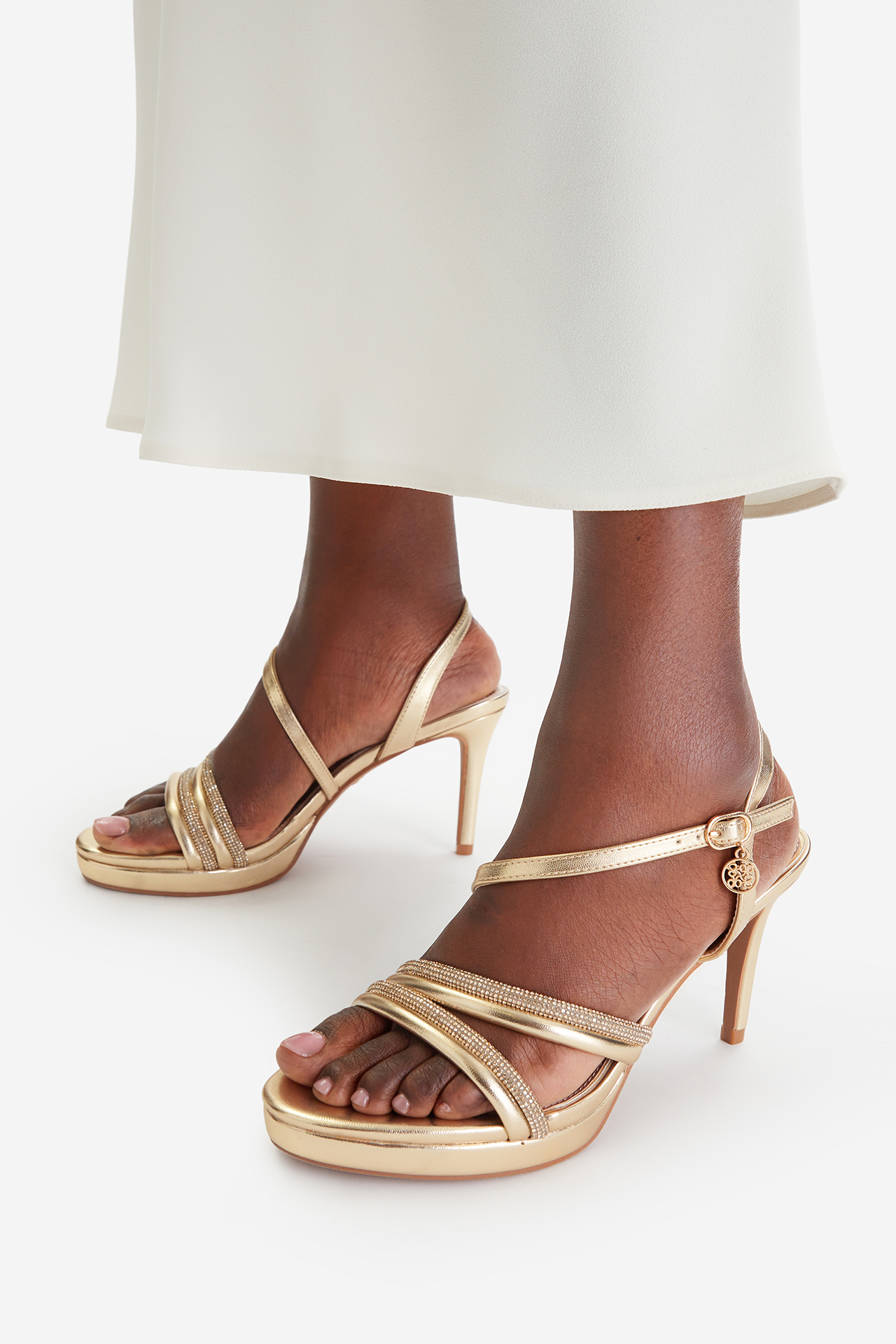 Sandály Zlatá