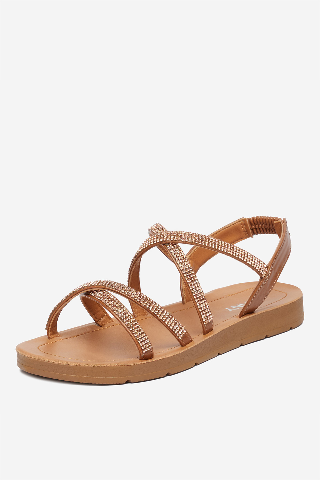 Sandály Světle hnědá