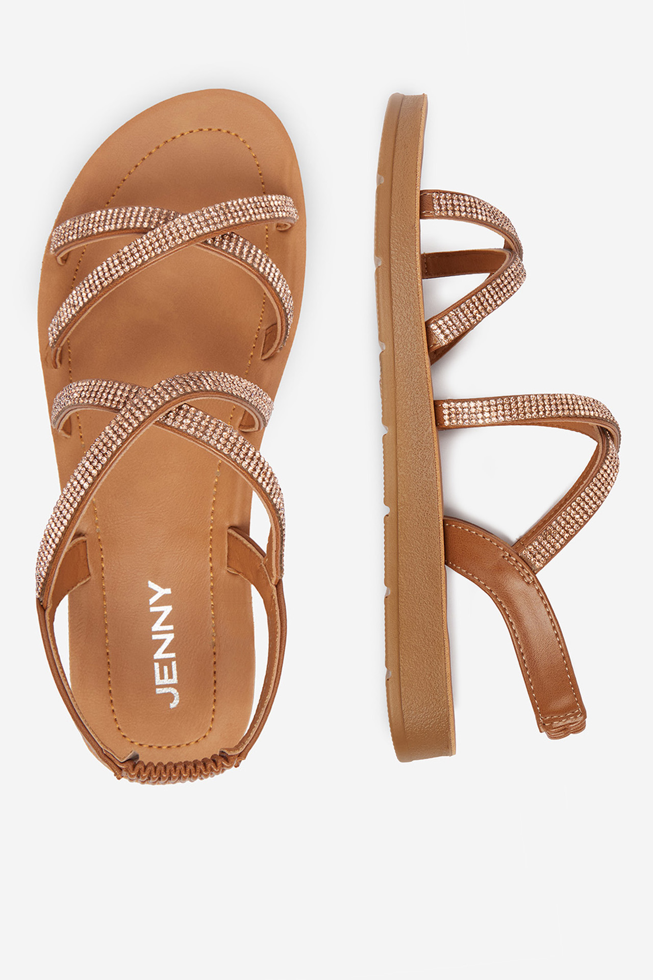 Sandály Světle hnědá