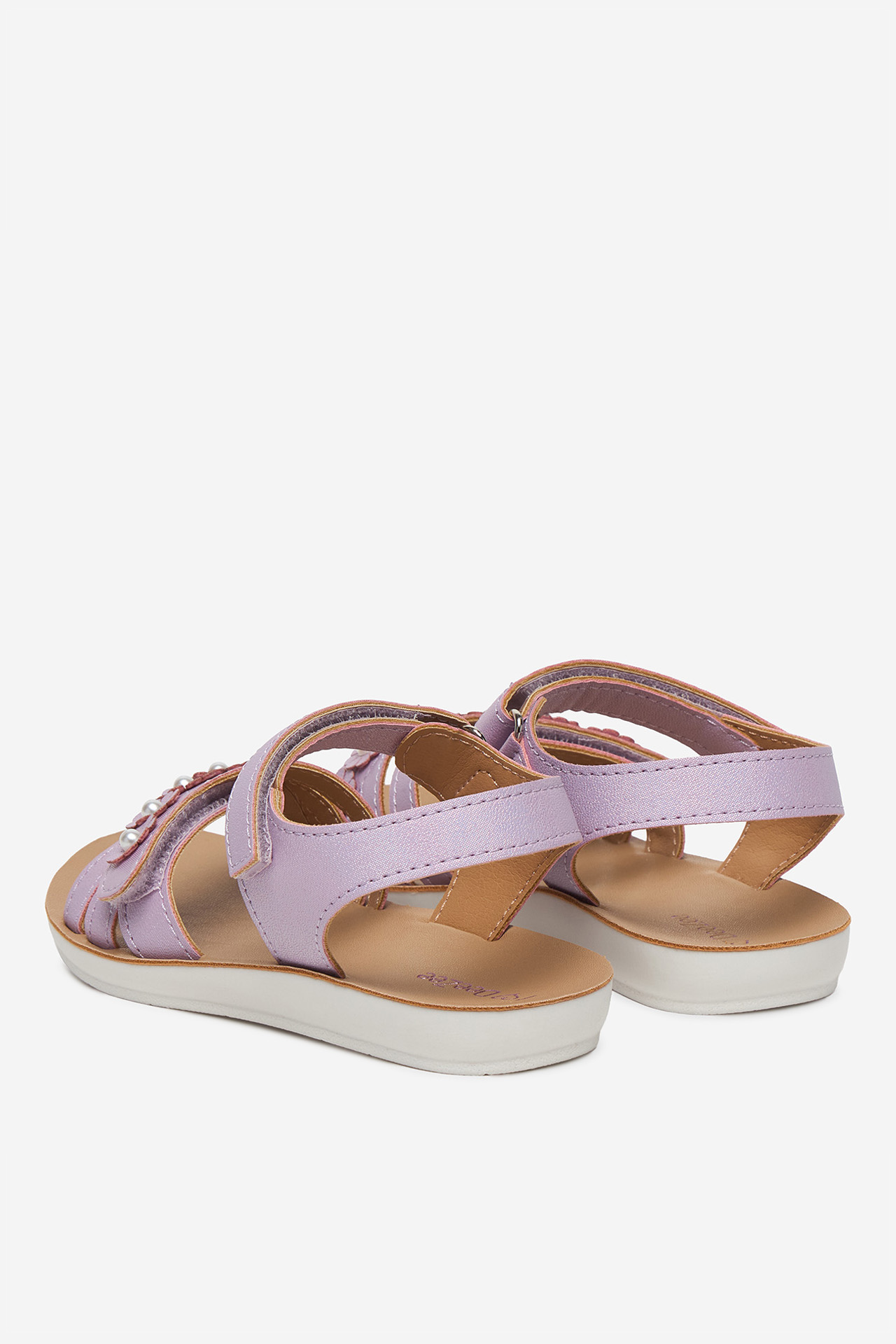 Sandály Světle fialová