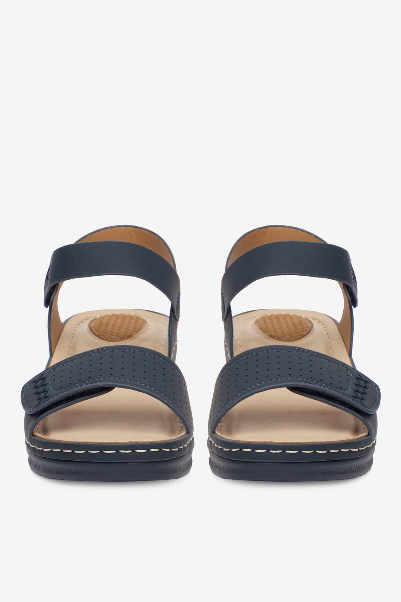 Sandály Tmavomodrá