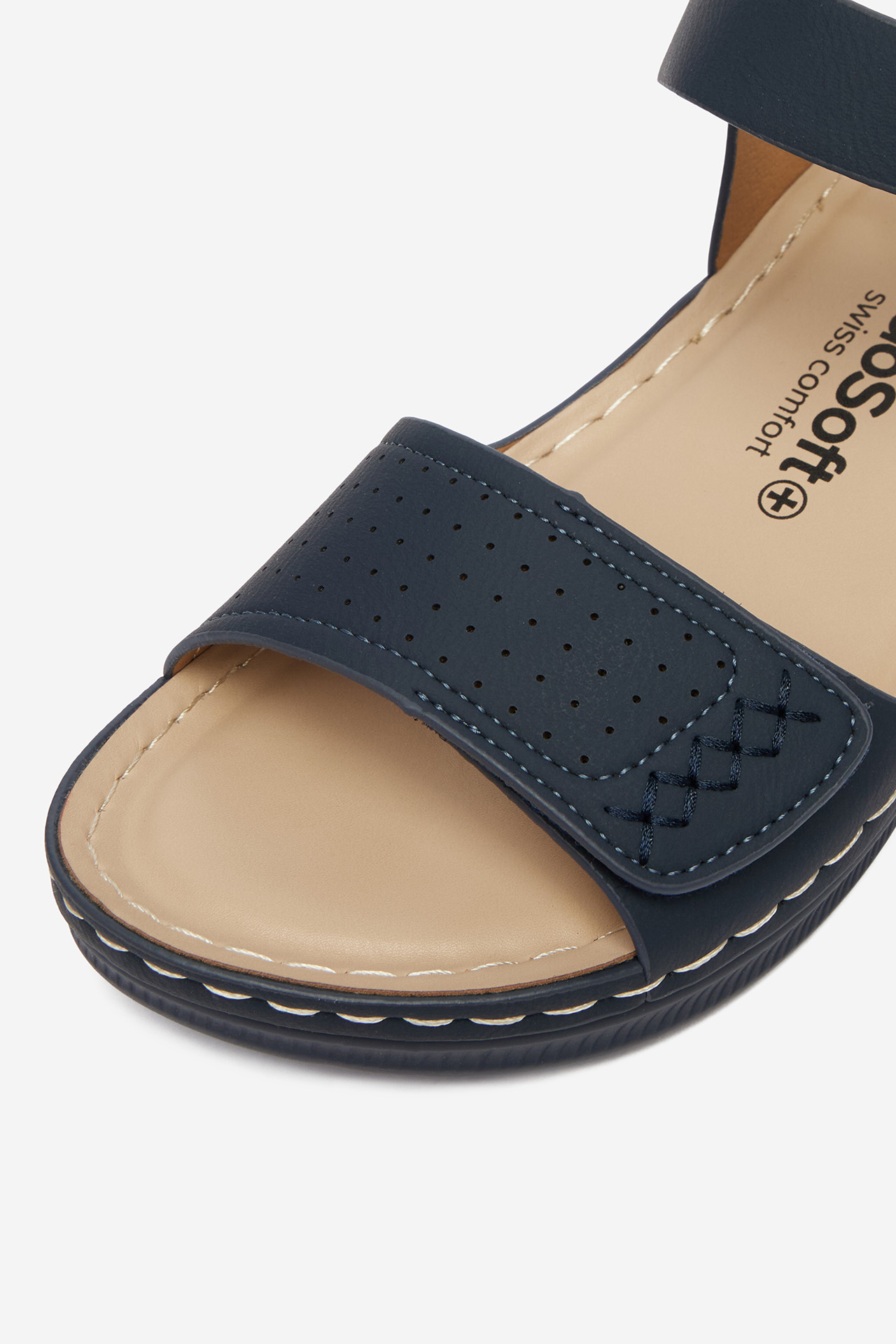 Sandály Tmavomodrá