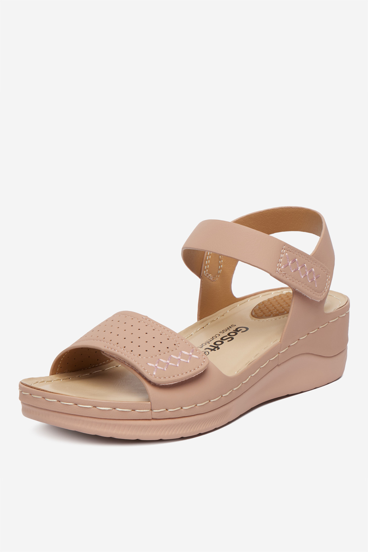 Sandály Světle růžová