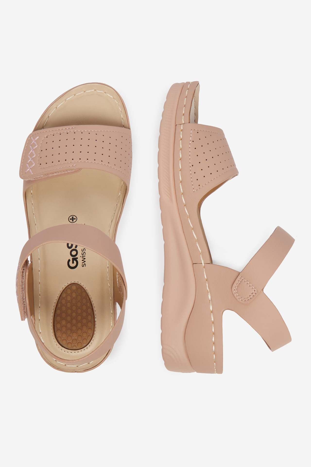 Sandály Světle růžová