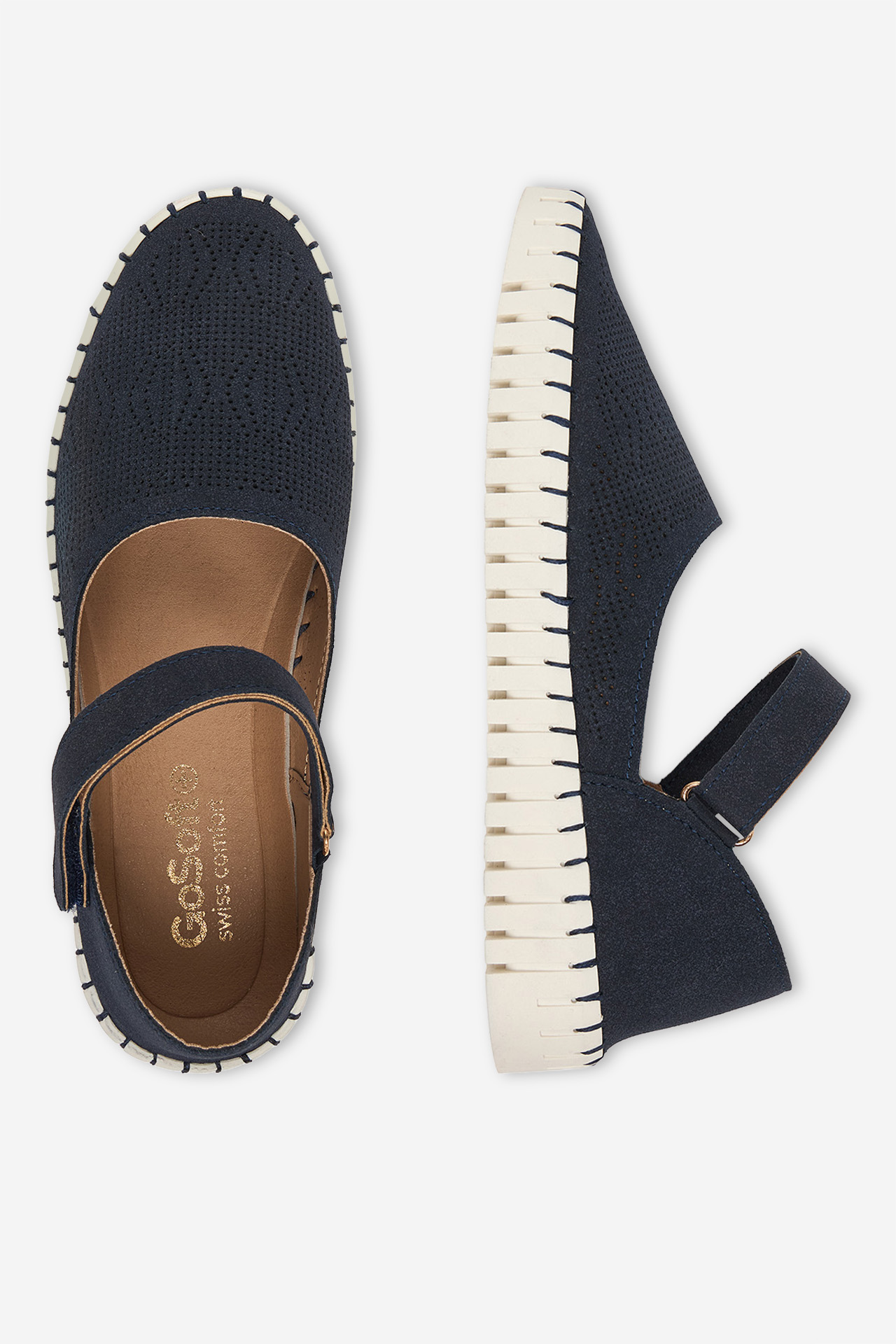 Nizki čevlji Mornarsko modra