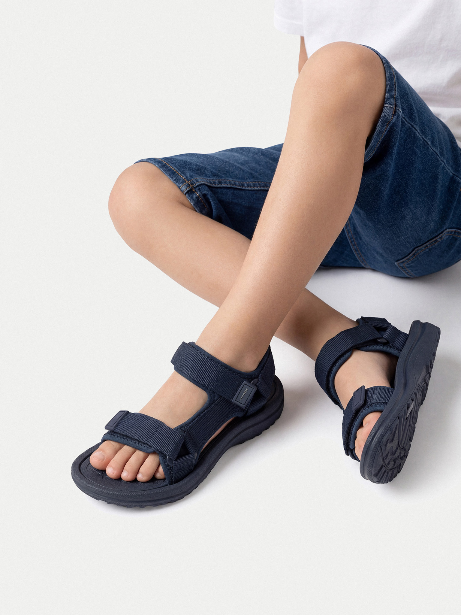 Sandály Tmavomodrá