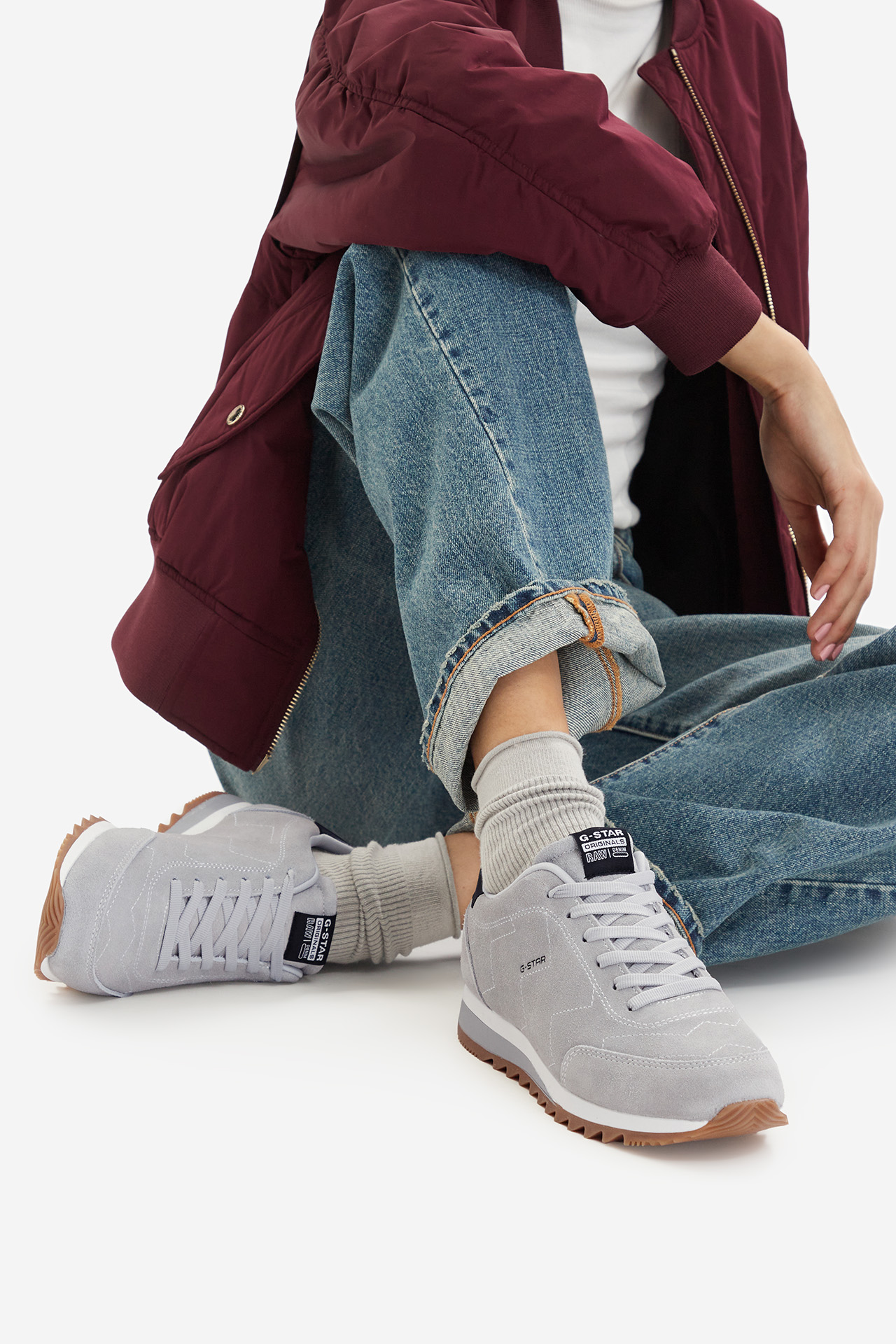 Sneakersy Světle šedá