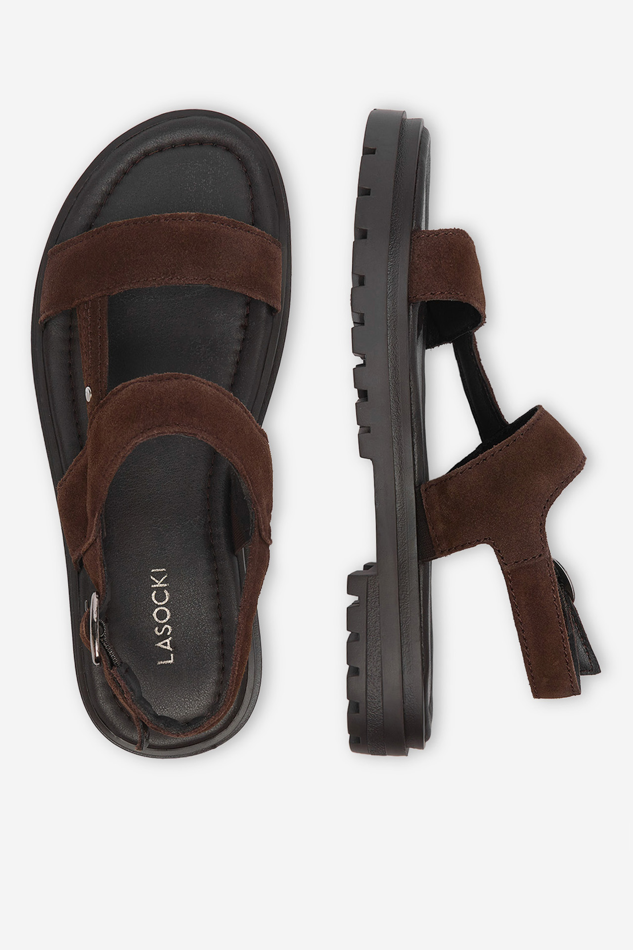 Szandál Sötétbarna