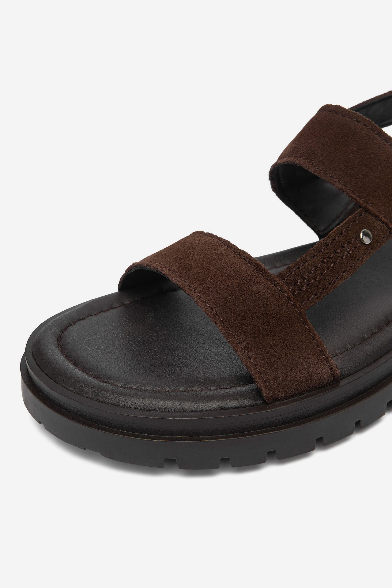 Szandál Sötétbarna