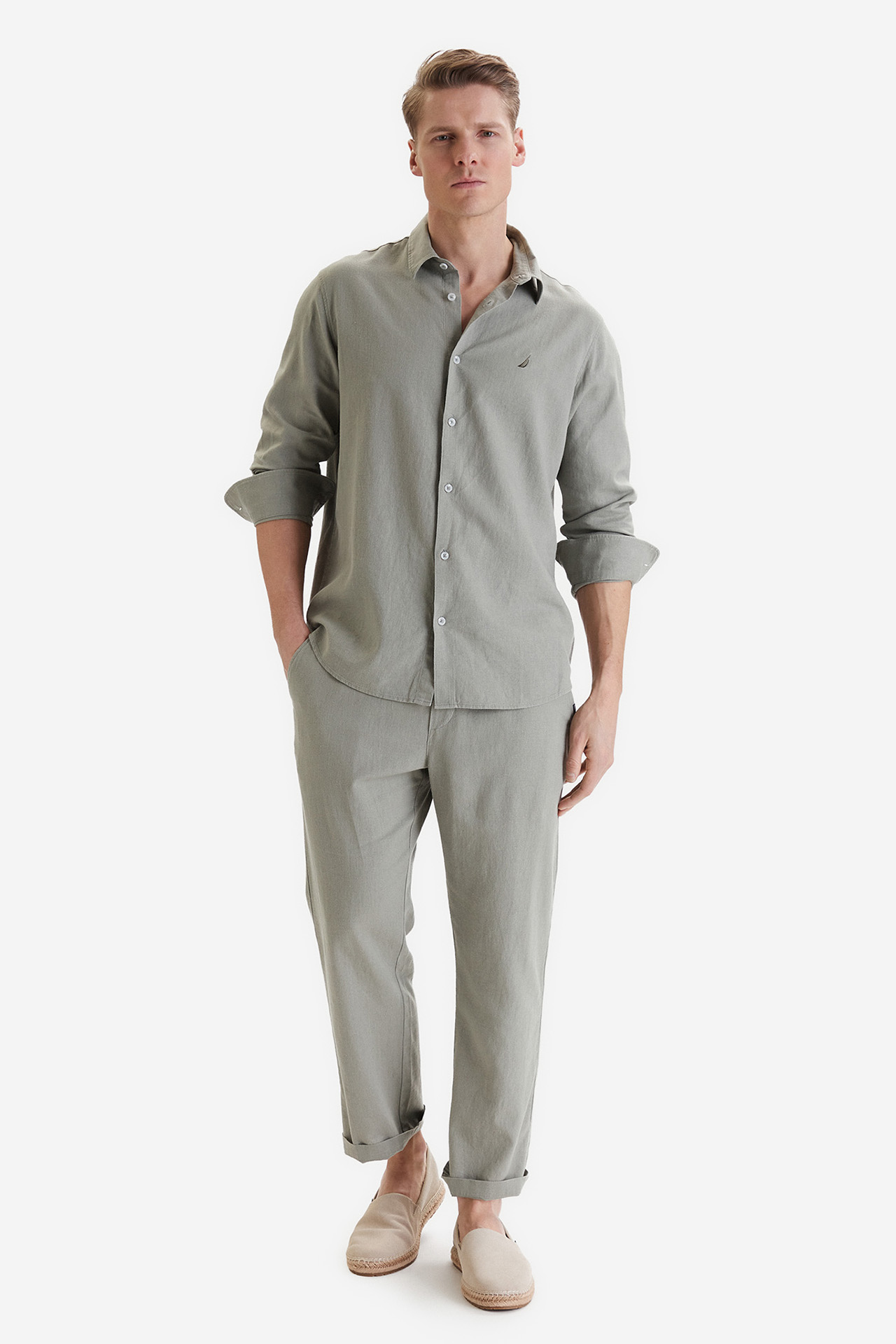 NAUTICA W126-NAMST-1023-34X Oliwkowy