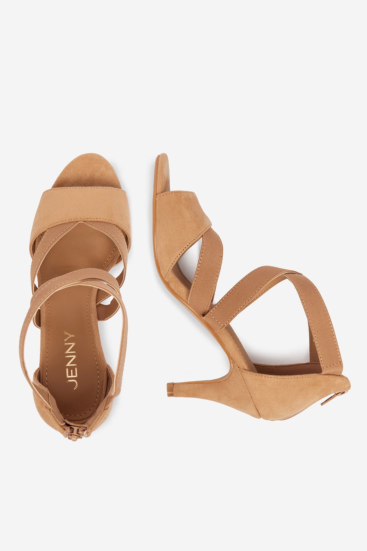 Sandály Tmavě béžová