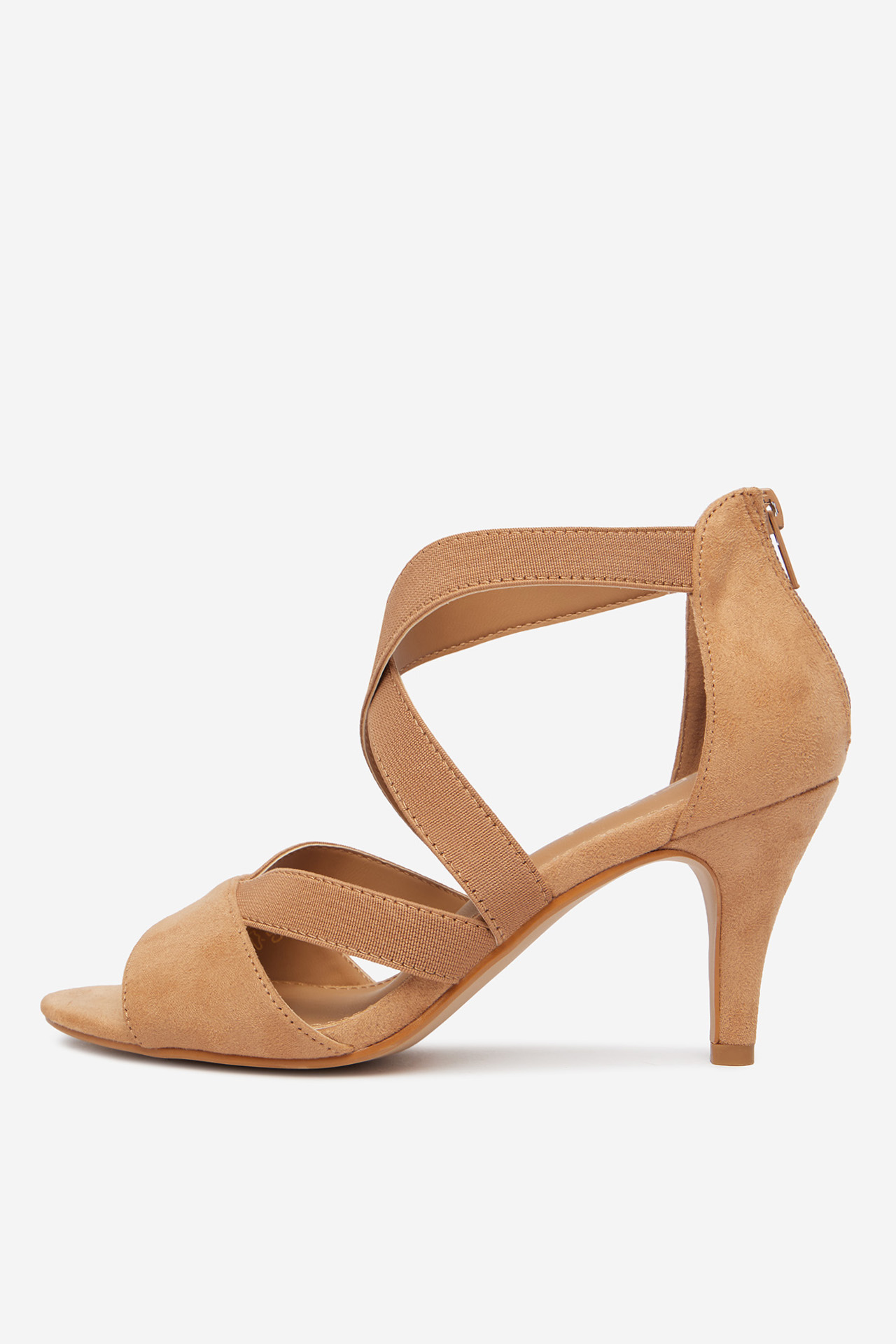 Sandály Tmavě béžová