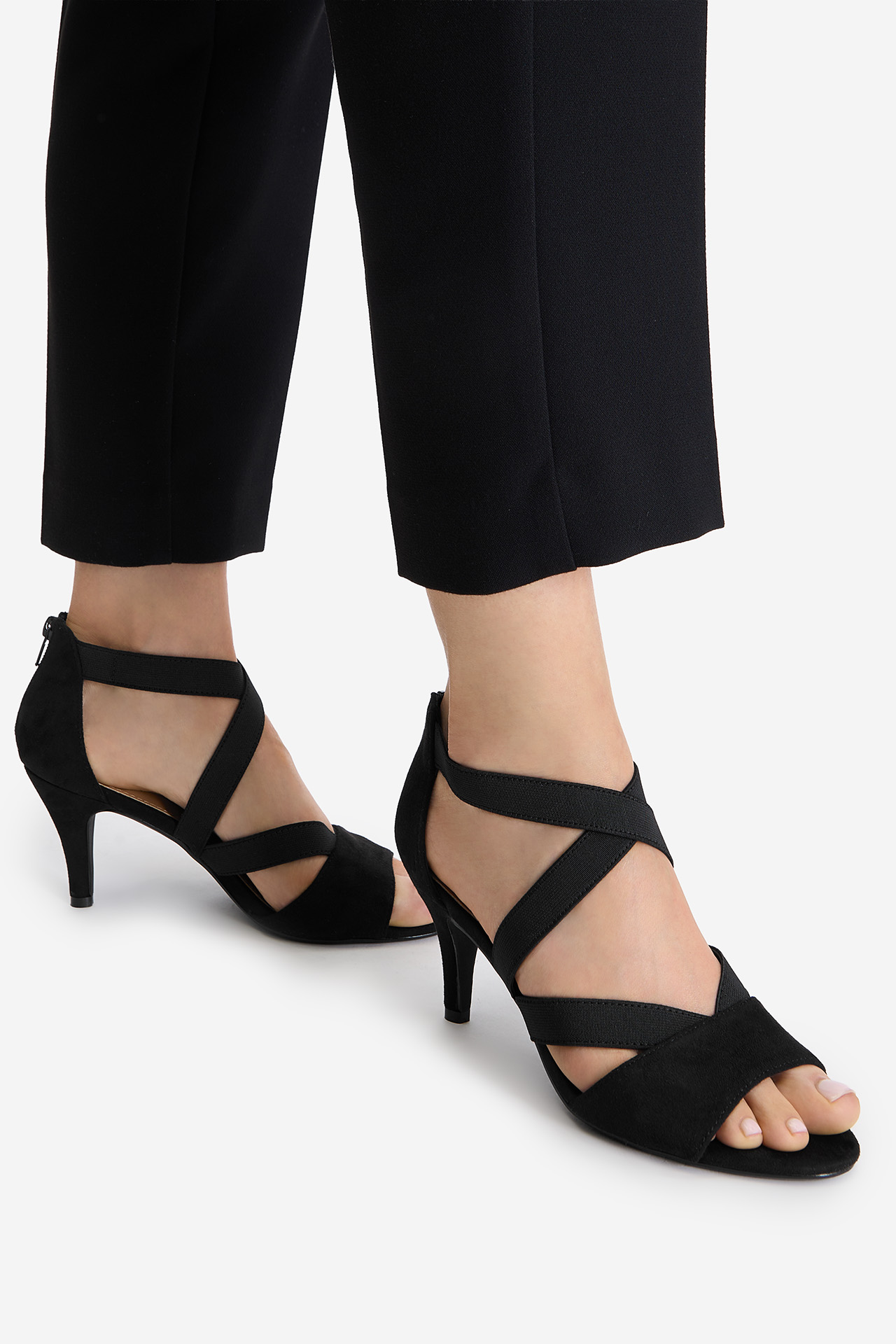 Sandály Černá
