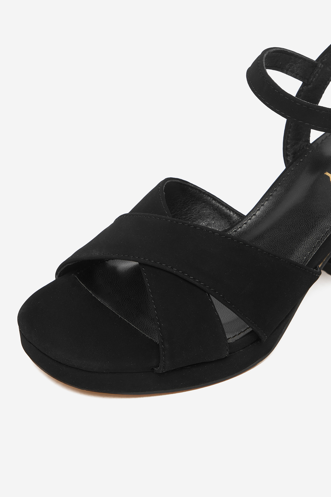 Sandály Černá