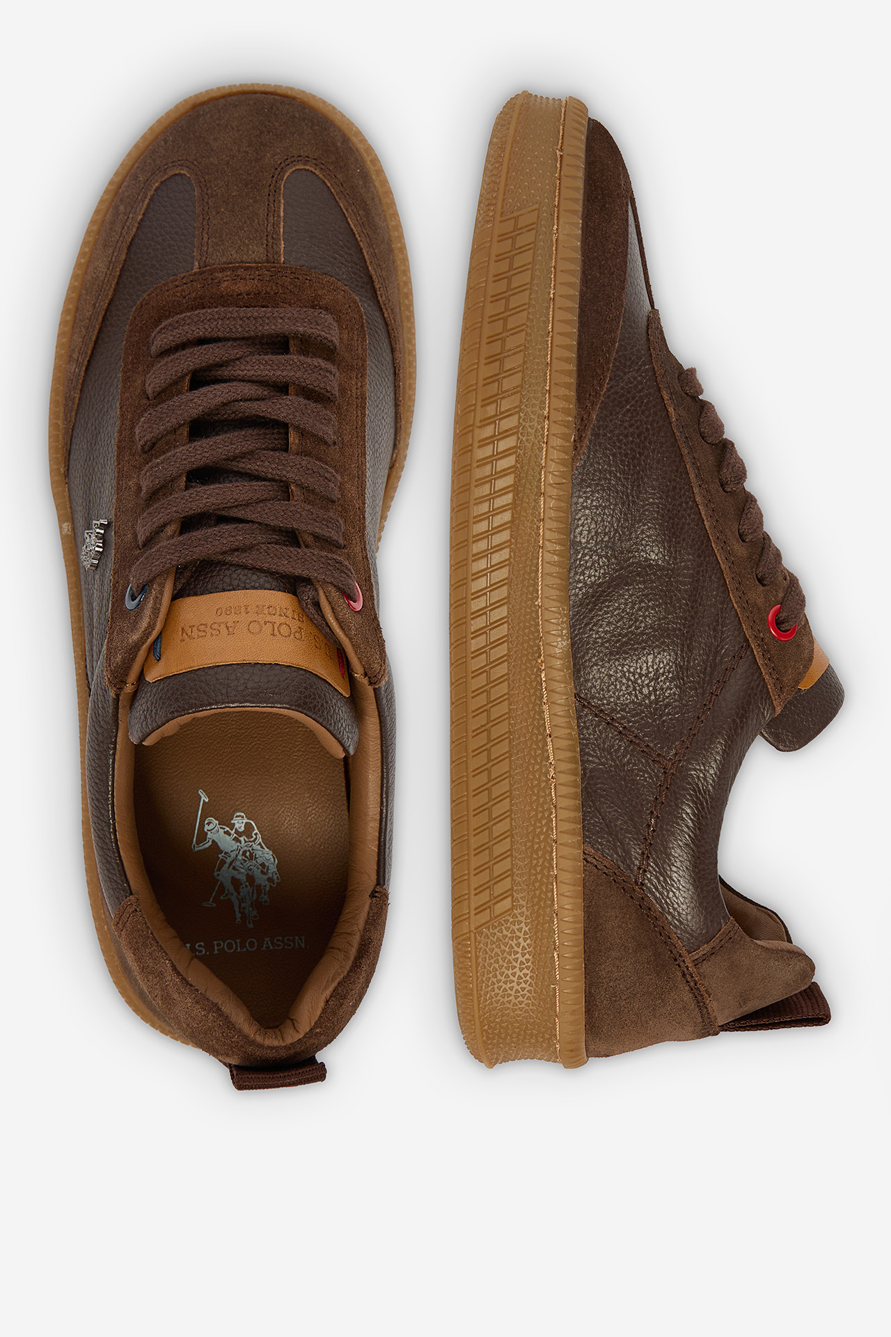 Sneakersy Tmavě hnědá